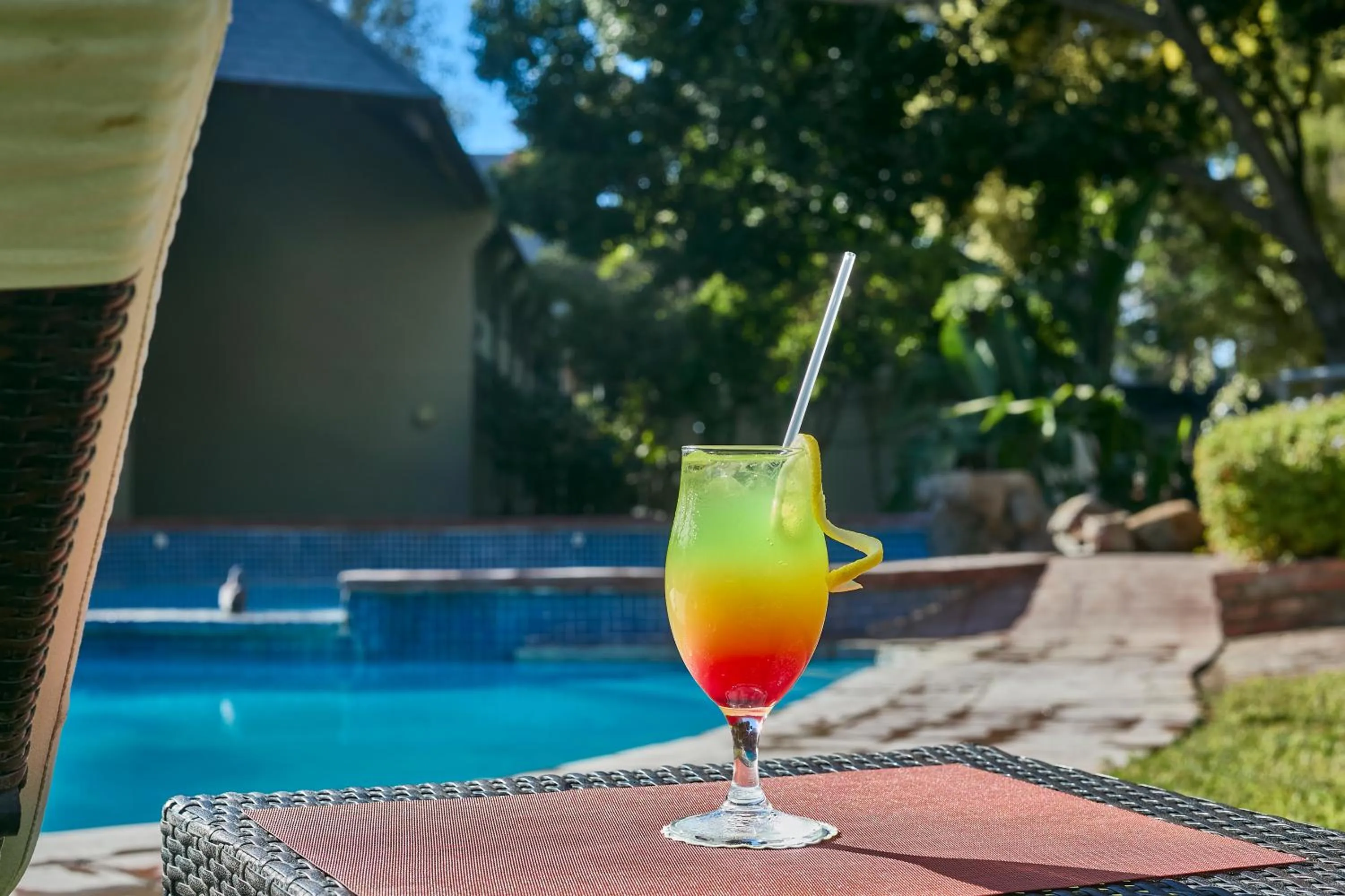 Swimming pool in Cresta Thapama Hotel