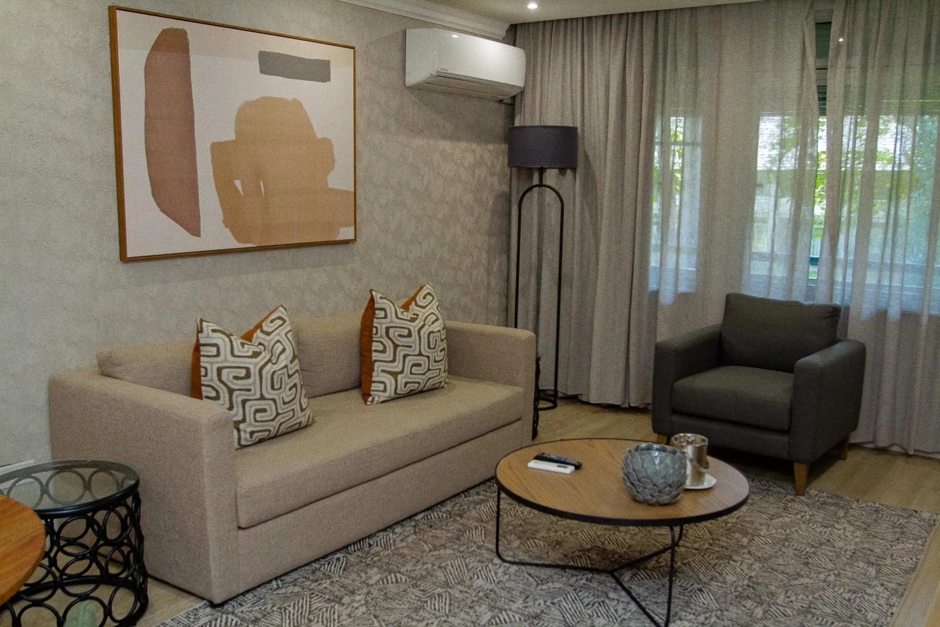 Seating area in Cresta Thapama Hotel