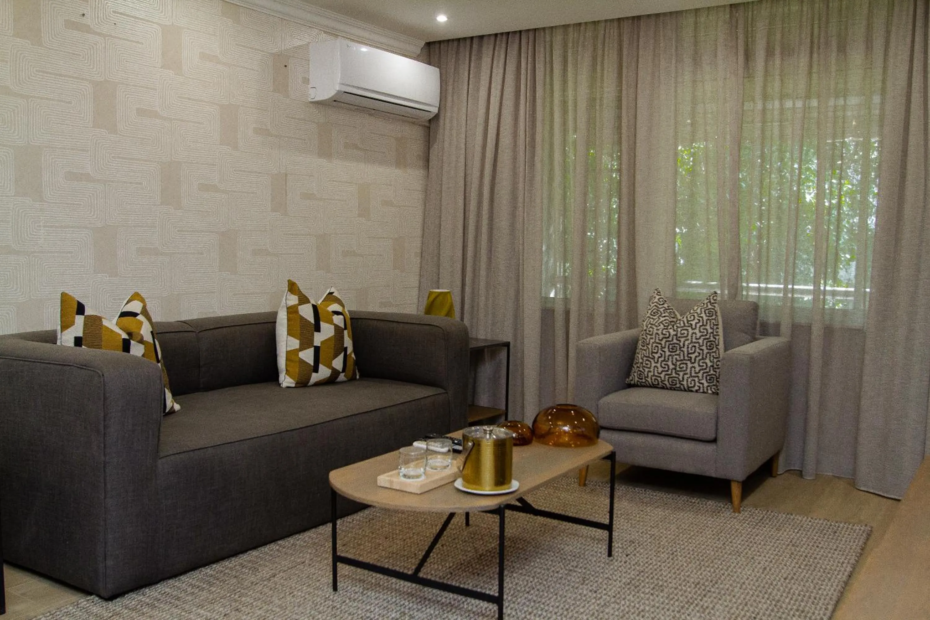 Seating area in Cresta Thapama Hotel