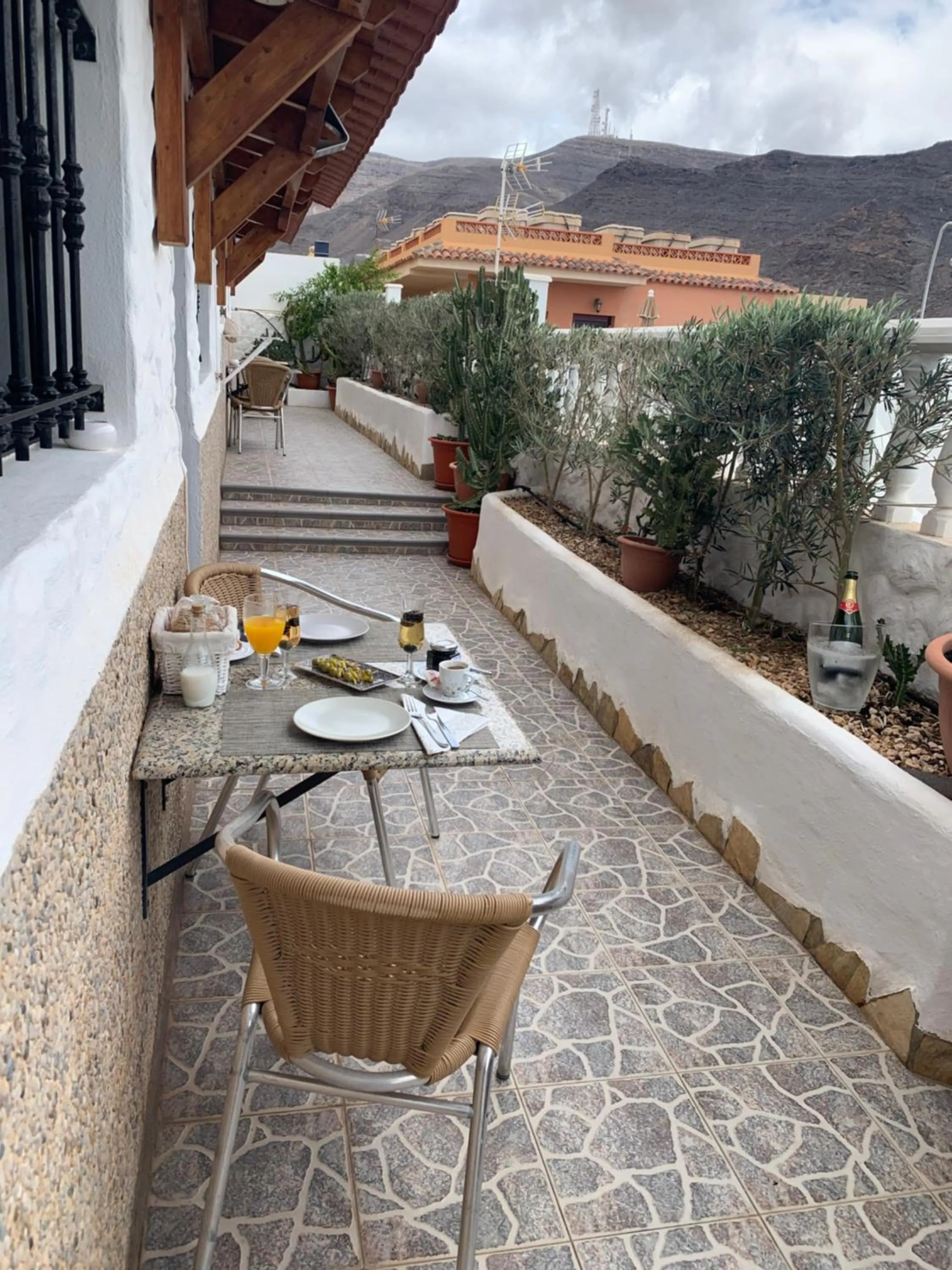 Patio in Apartamentos Alberto