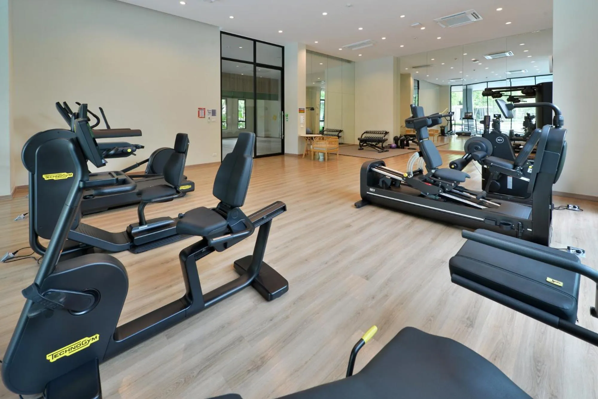 Fitness centre/facilities in SENS Hotel