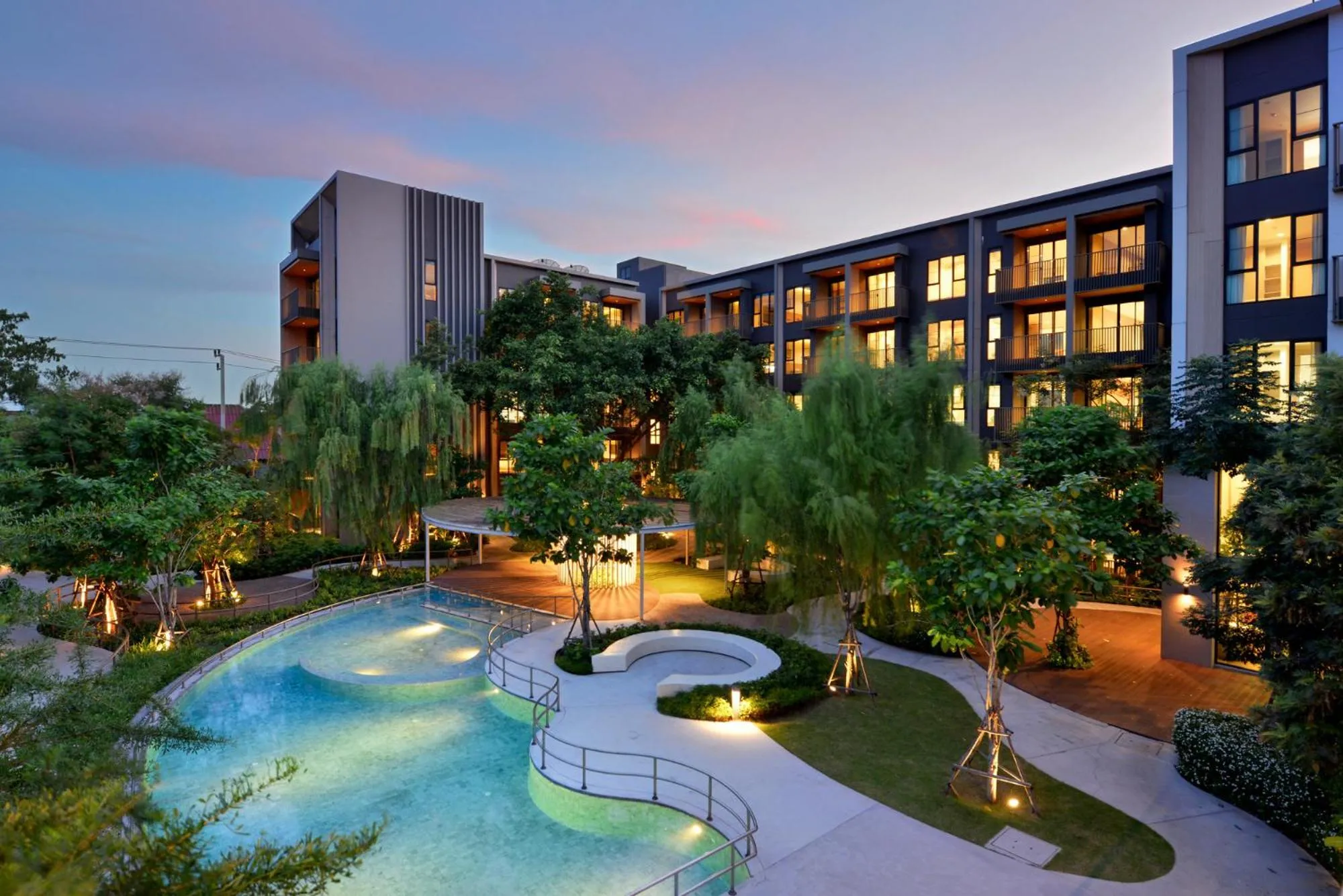 Natural landscape in SENS Hotel