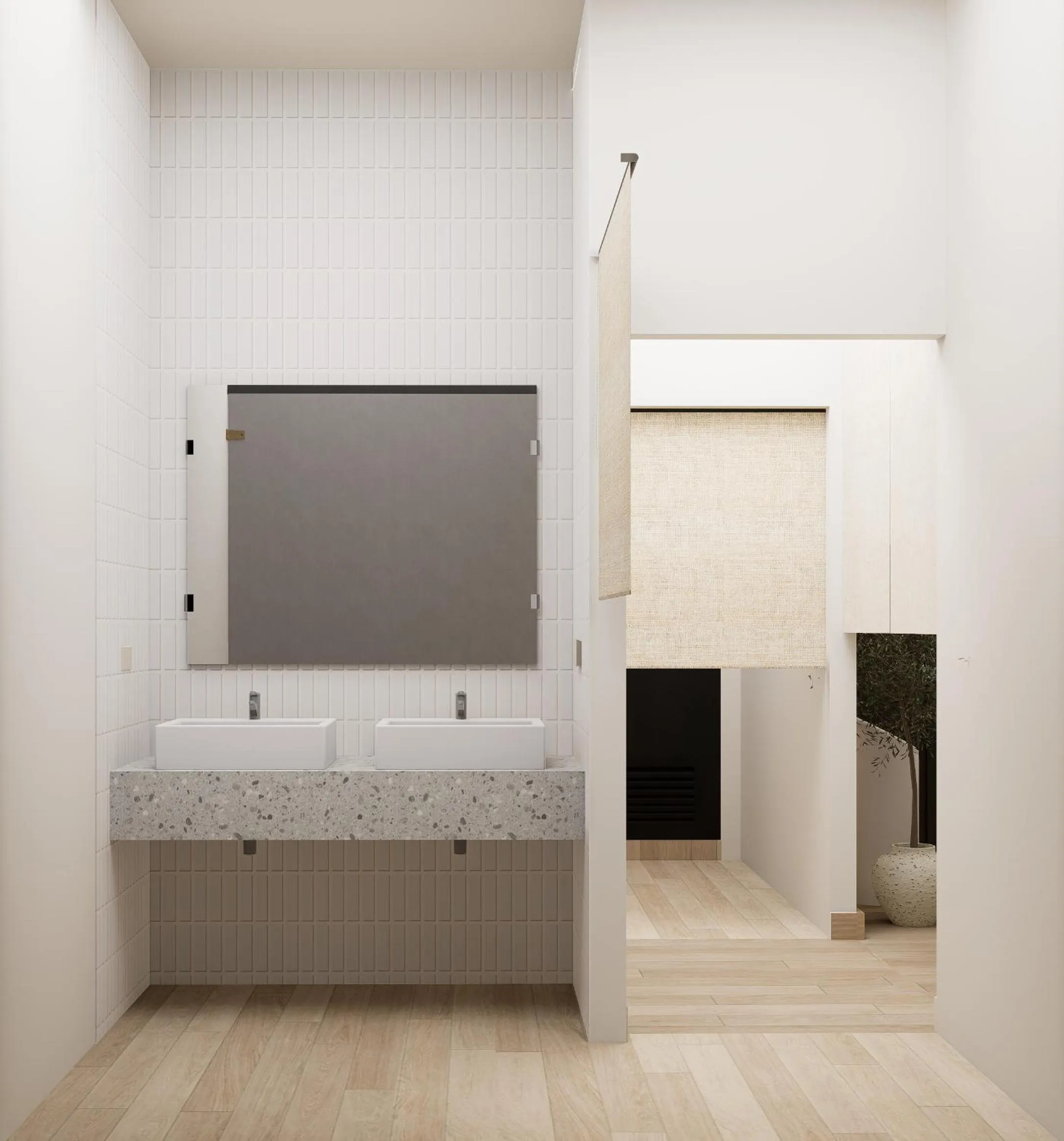 Bathroom in SENS Hotel