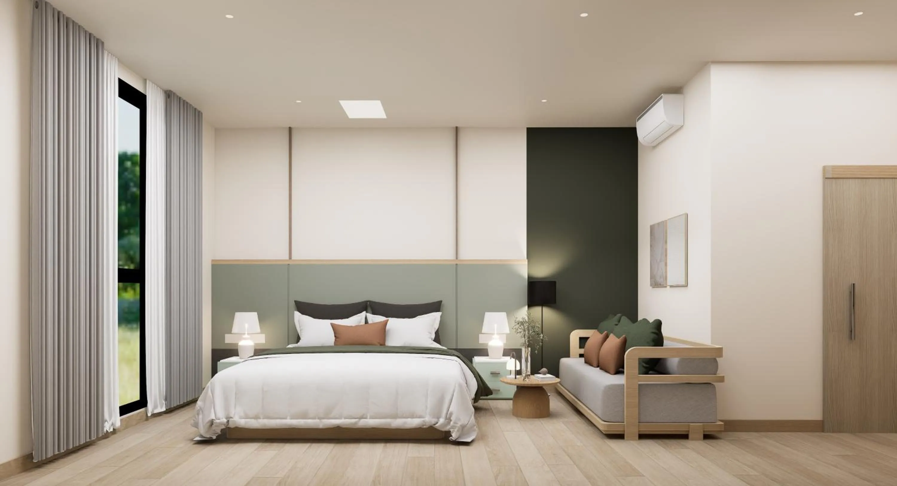 Photo of the whole room, Bed in SENS Hotel