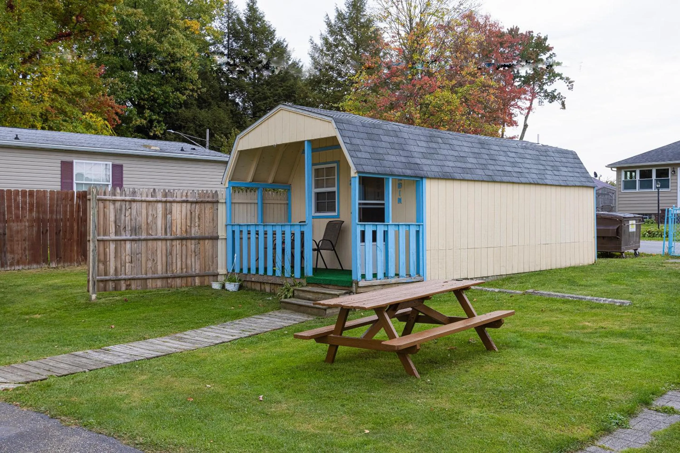 Facade/entrance in Parkside Motel by OYO Meadville Conneaut Lake