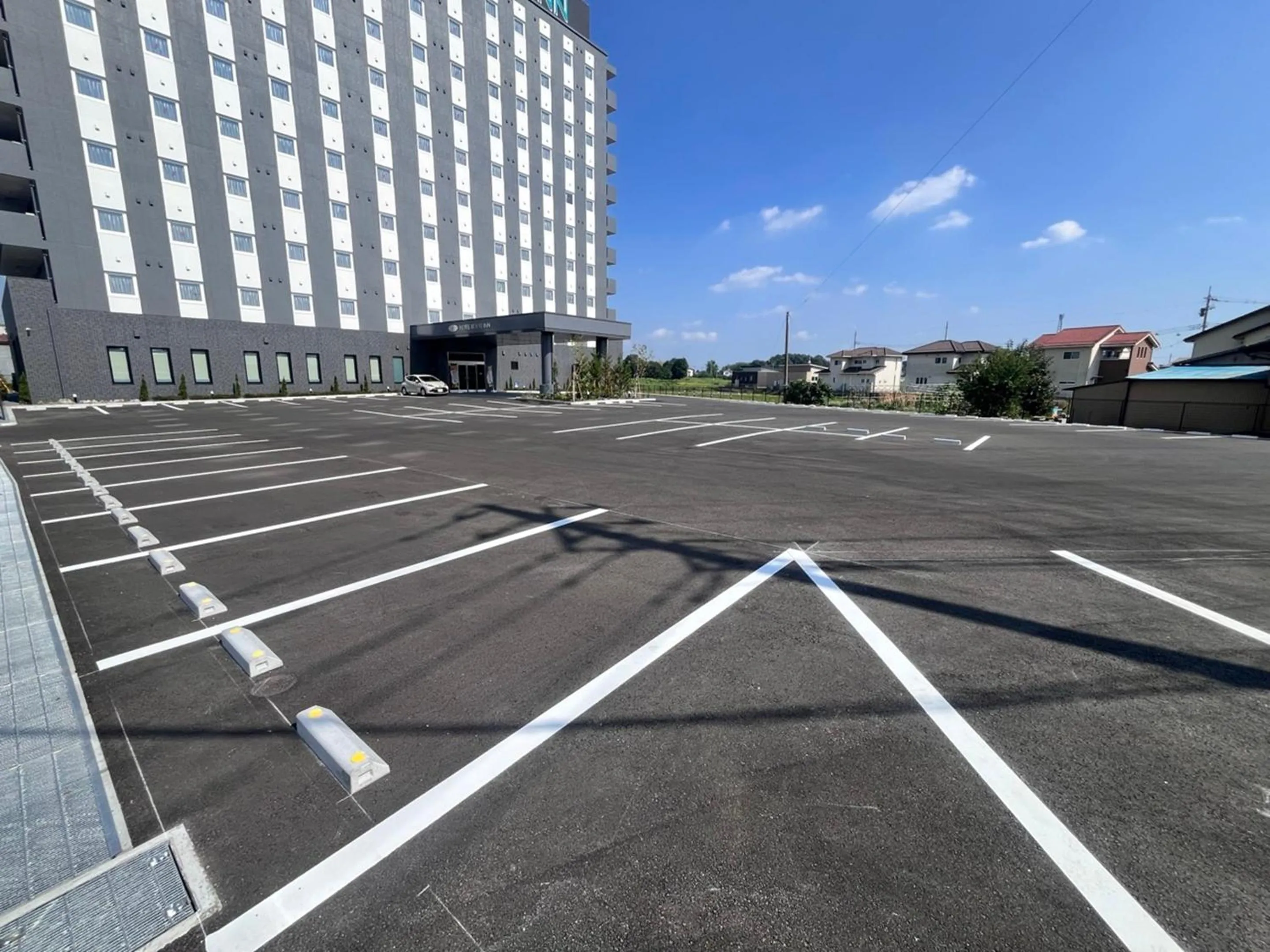 Parking in Hotel Route Inn Shimotsuma