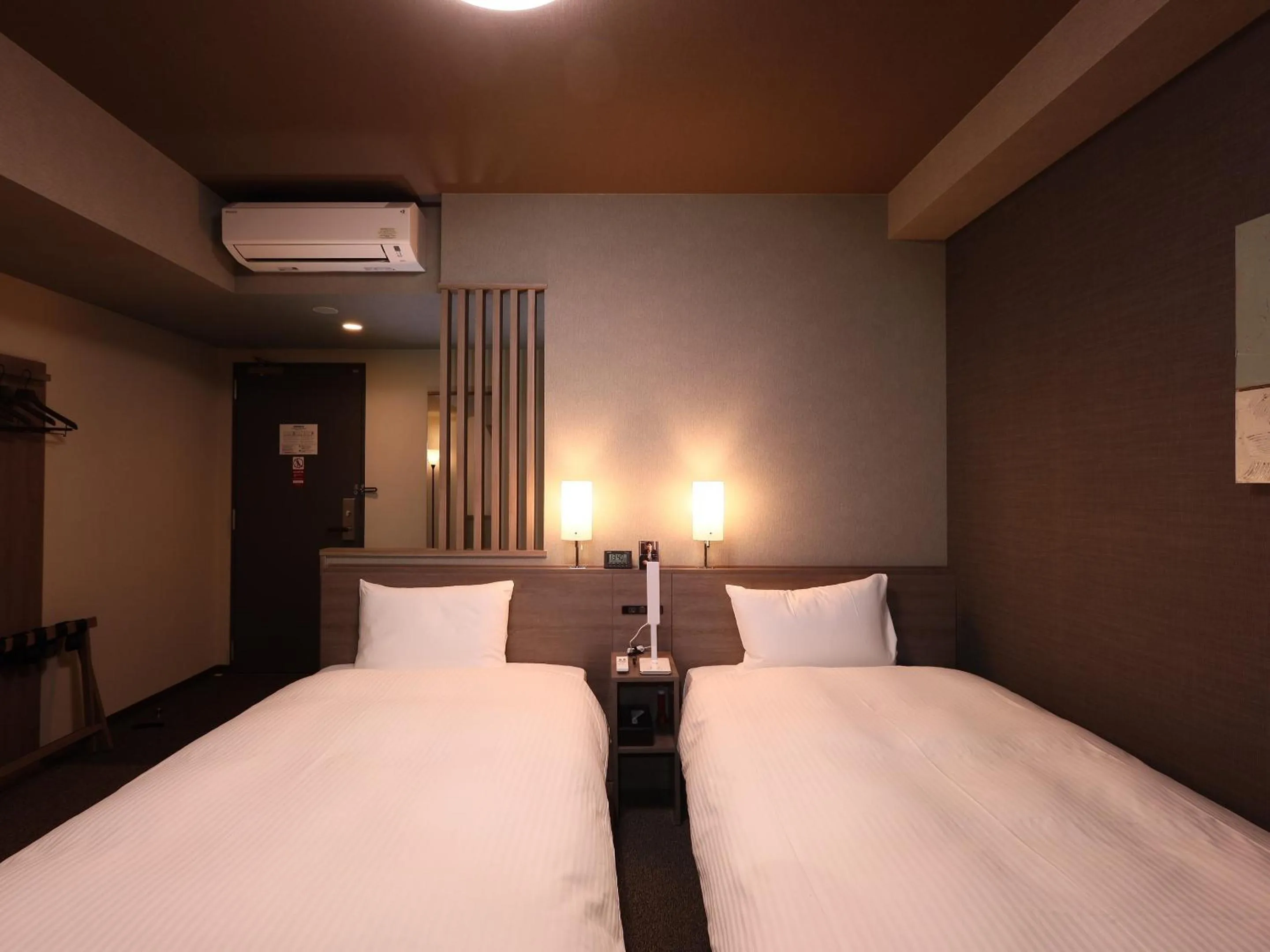 Photo of the whole room, Bed in Hotel Route Inn Shimotsuma