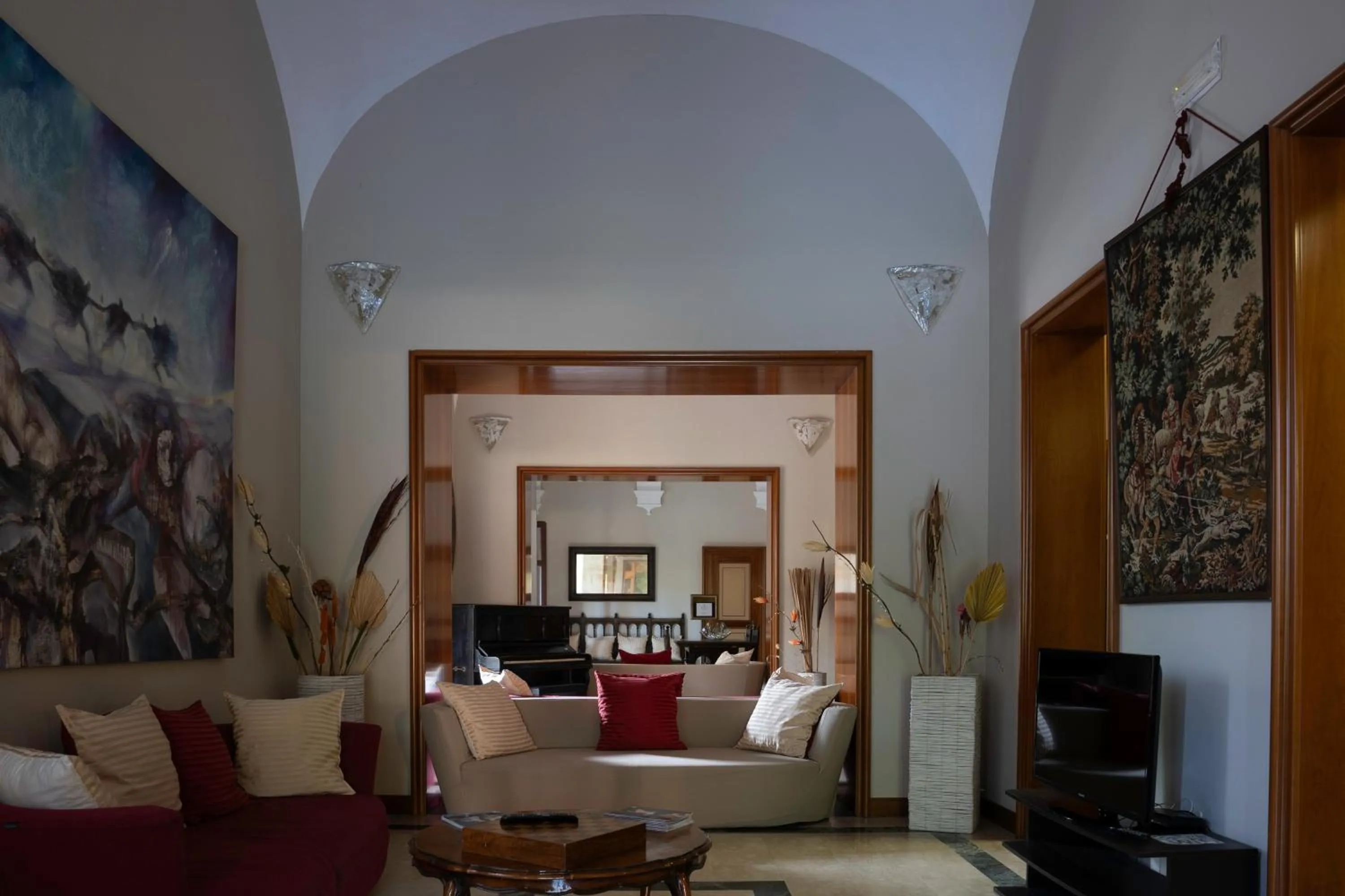 Lobby or reception in Park Hotel Napoleone