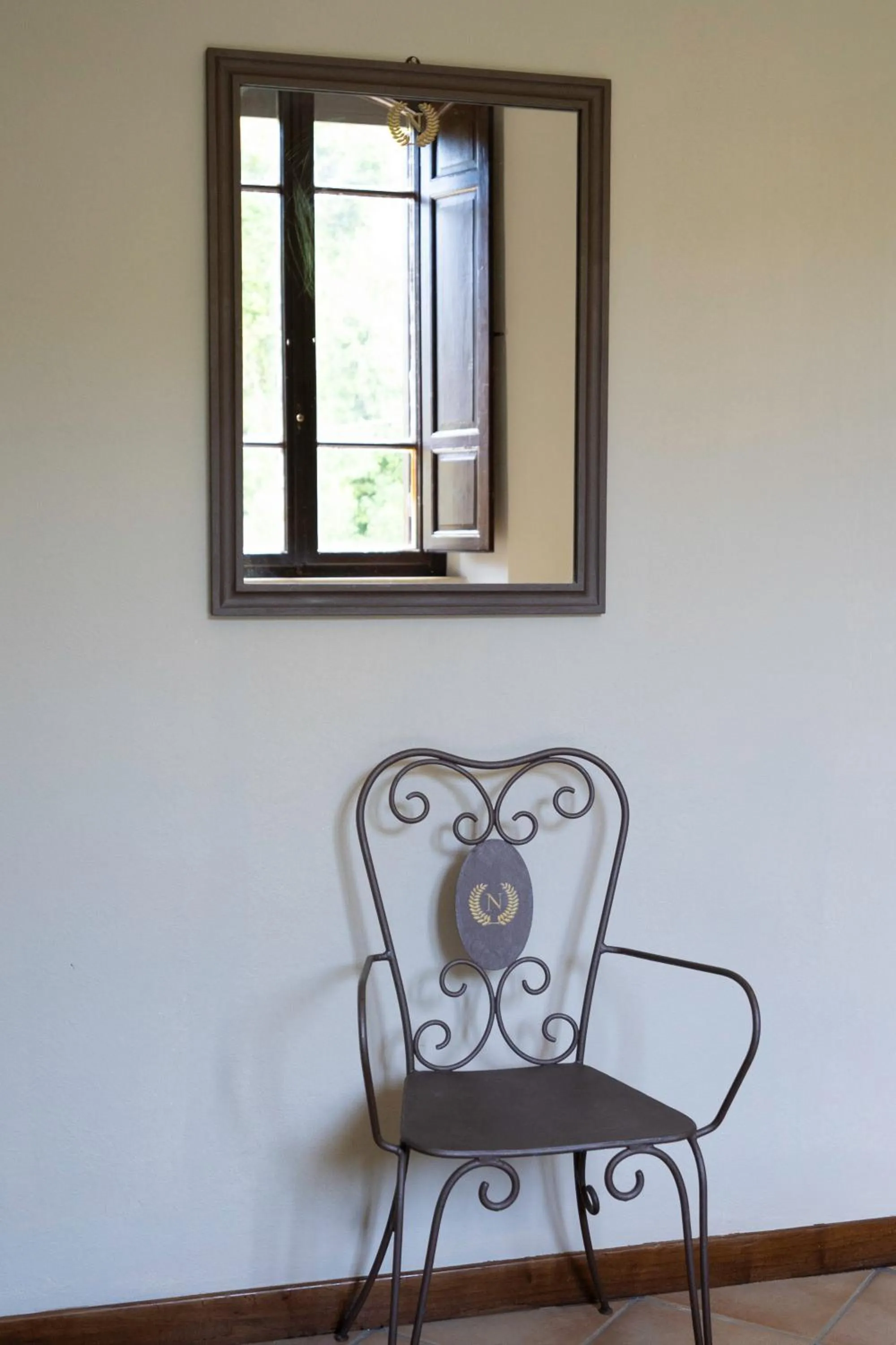 Decorative detail in Park Hotel Napoleone