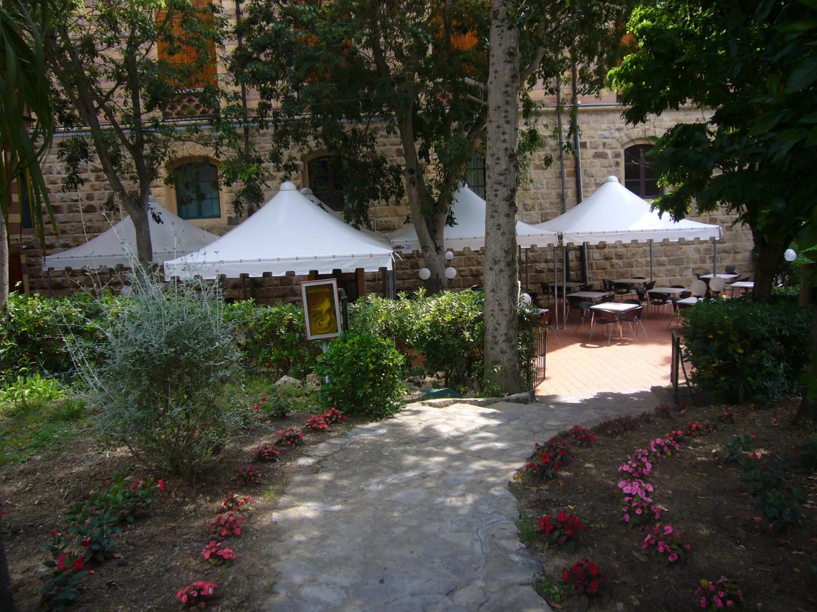 Garden view in Park Hotel Napoleone