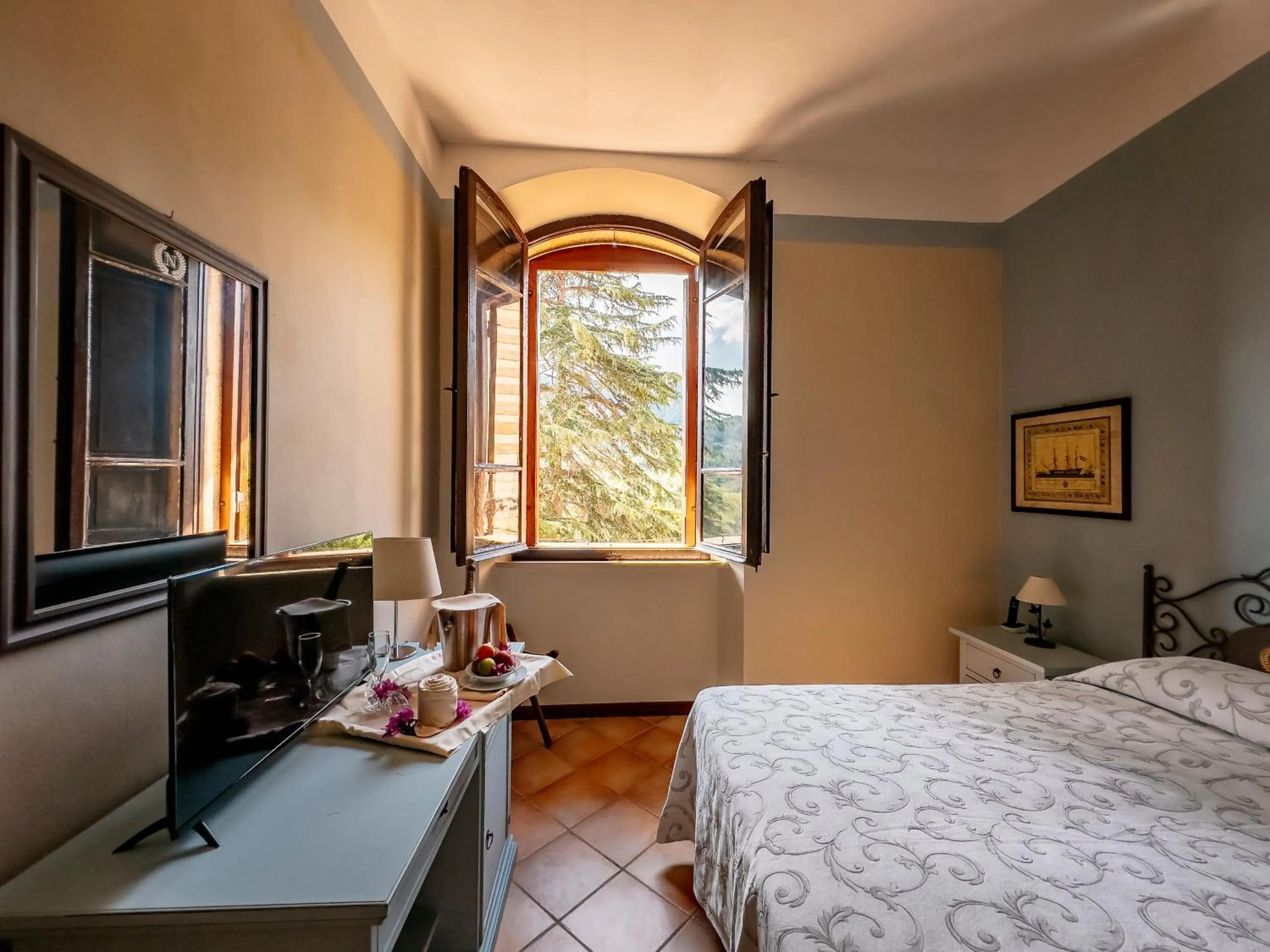 Bedroom, Bed in Park Hotel Napoleone