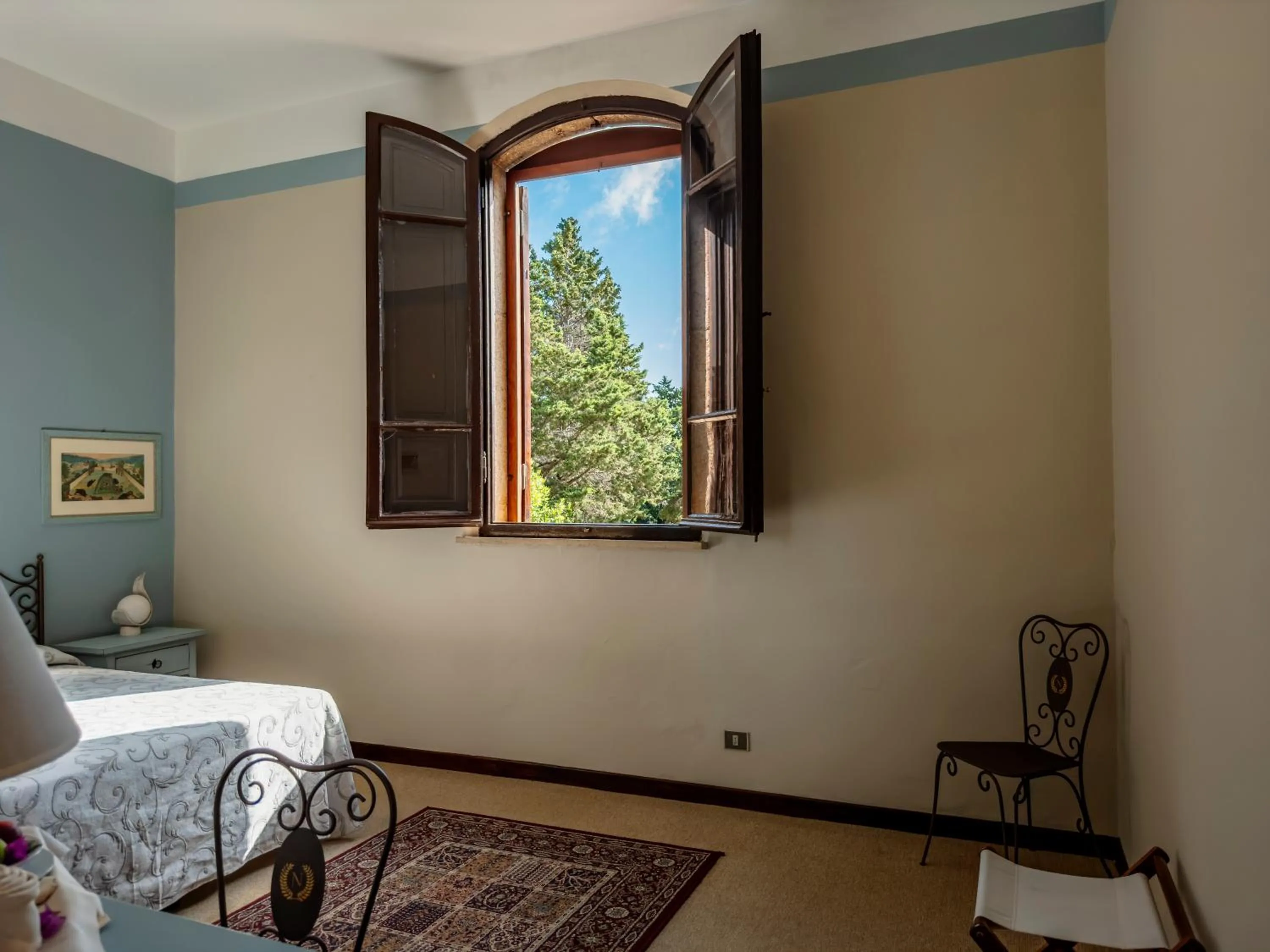 View (from property/room), Bed in Park Hotel Napoleone