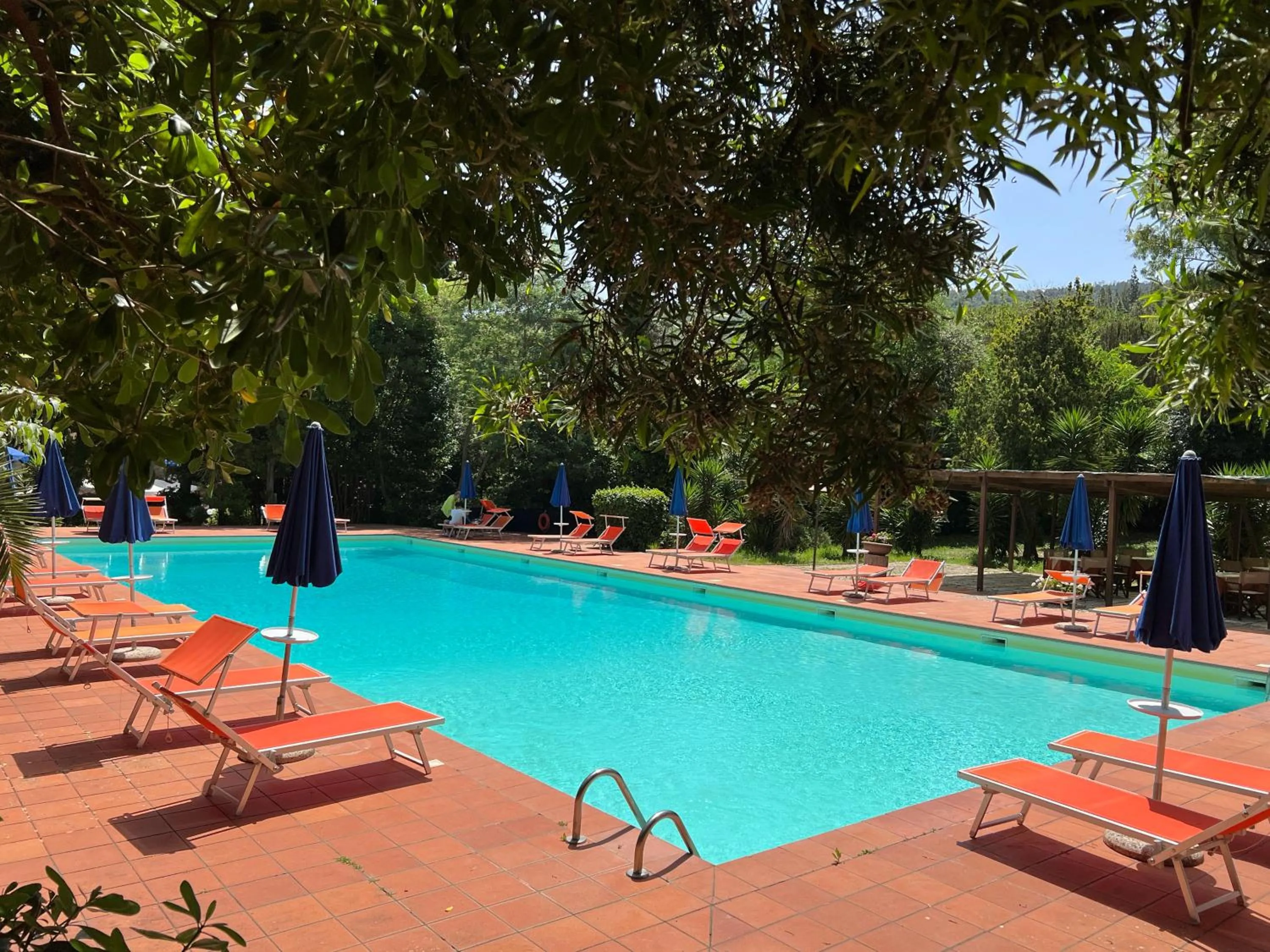 Swimming pool in Park Hotel Napoleone