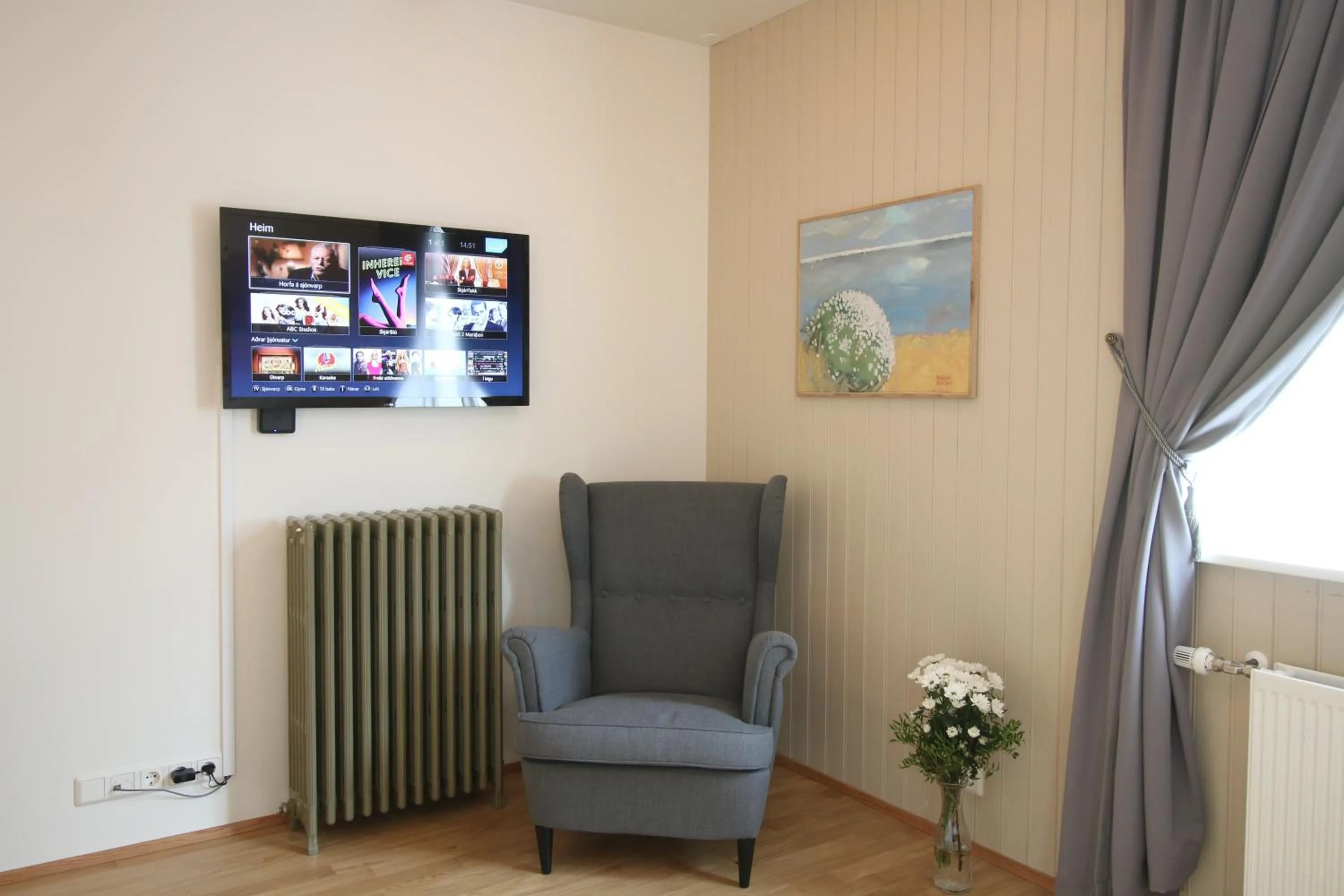 TV and multimedia in Acco Ice Apartments