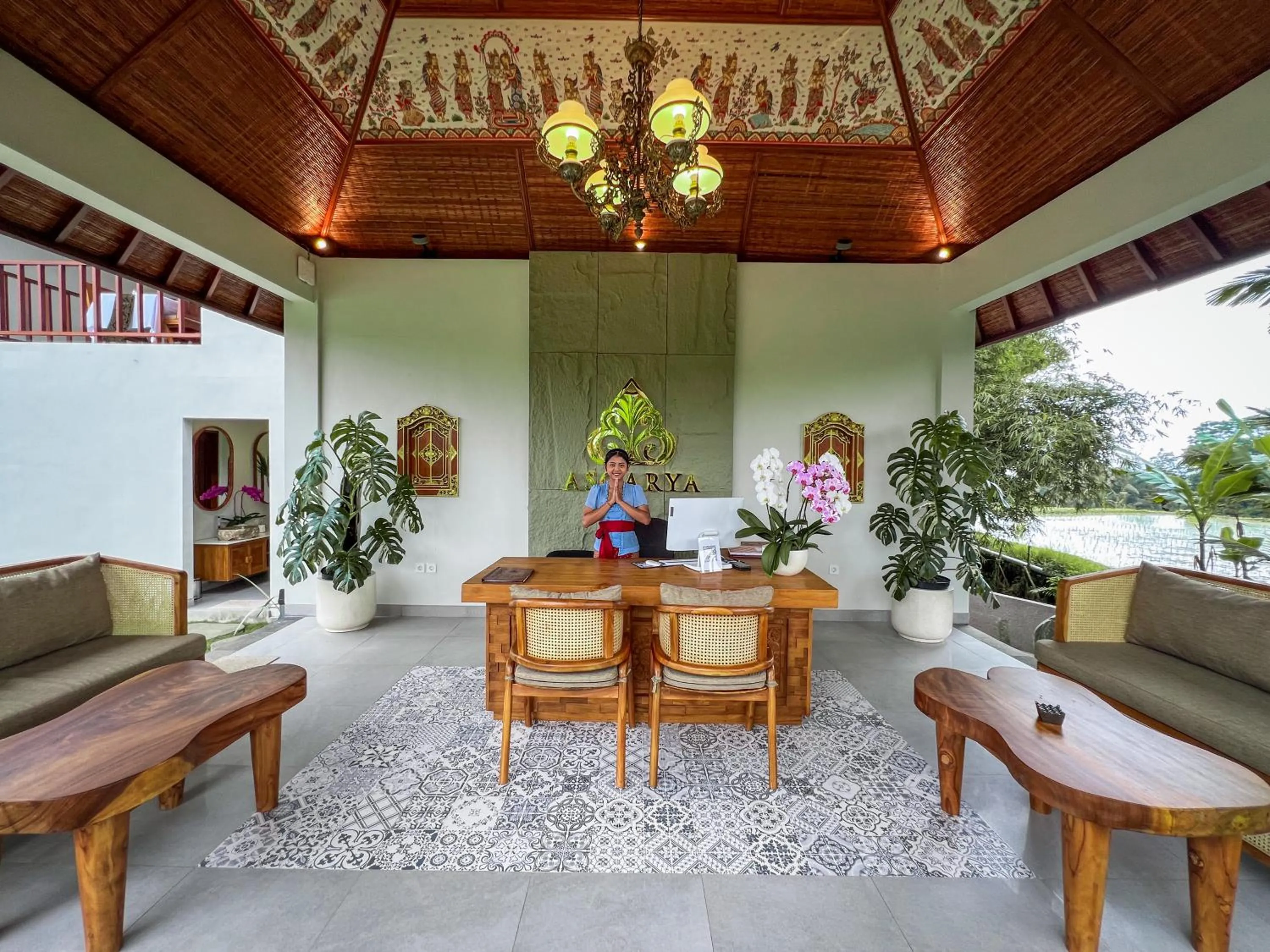 Lobby or reception in Ascarya Ubud
