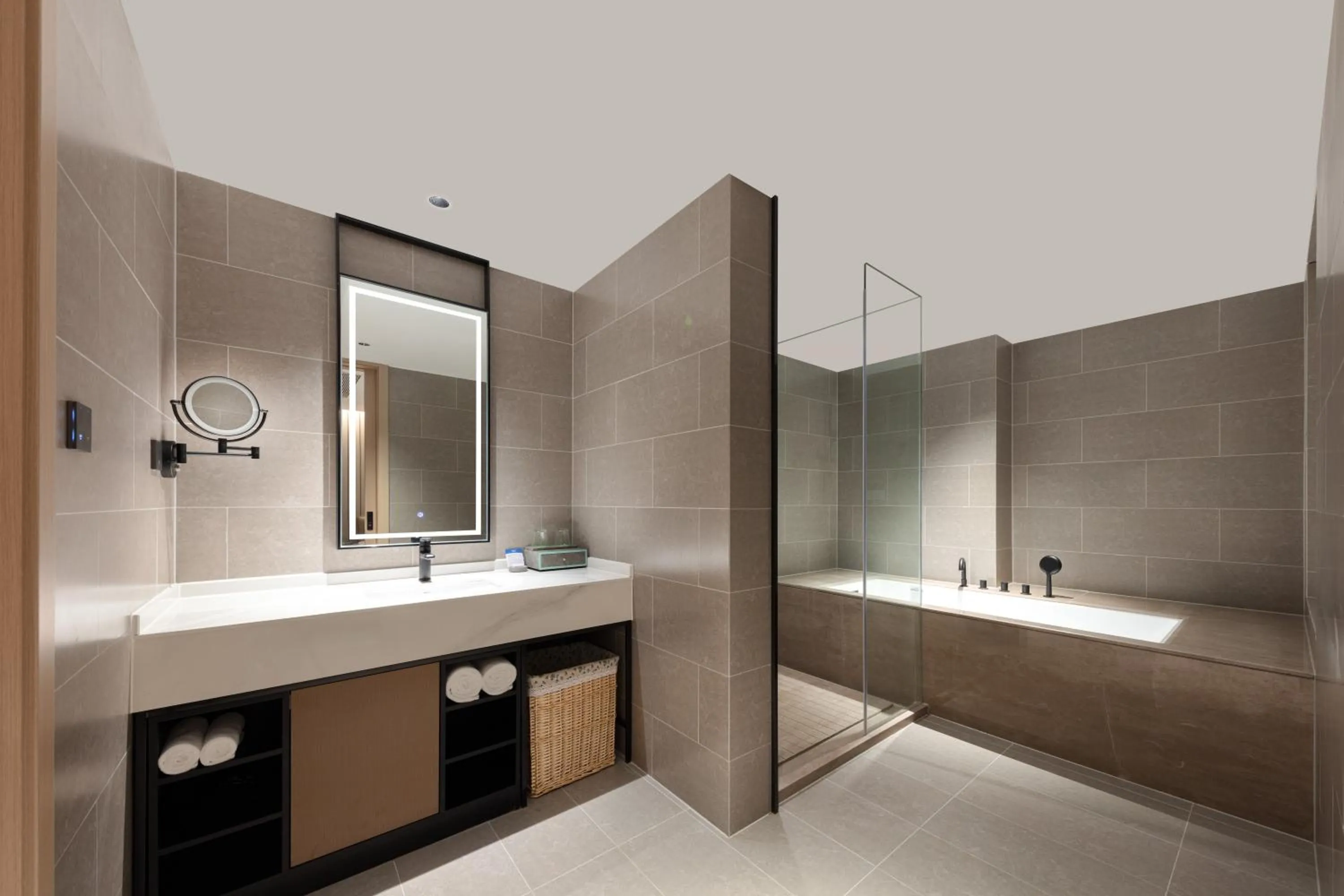 Shower in 上海浦东温德姆花园酒店 Wyndham Garden Shanghai Pudong