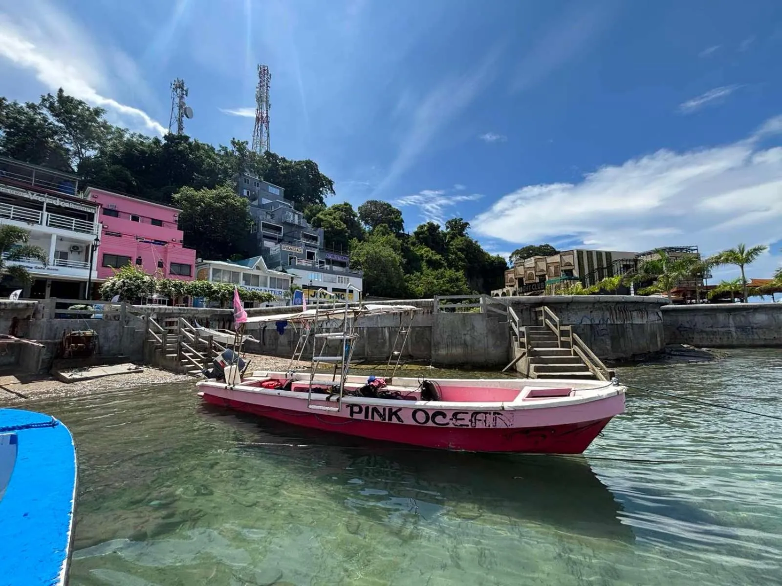 Property building in Pink Ocean Diving Resort Sabang Puerto Galera