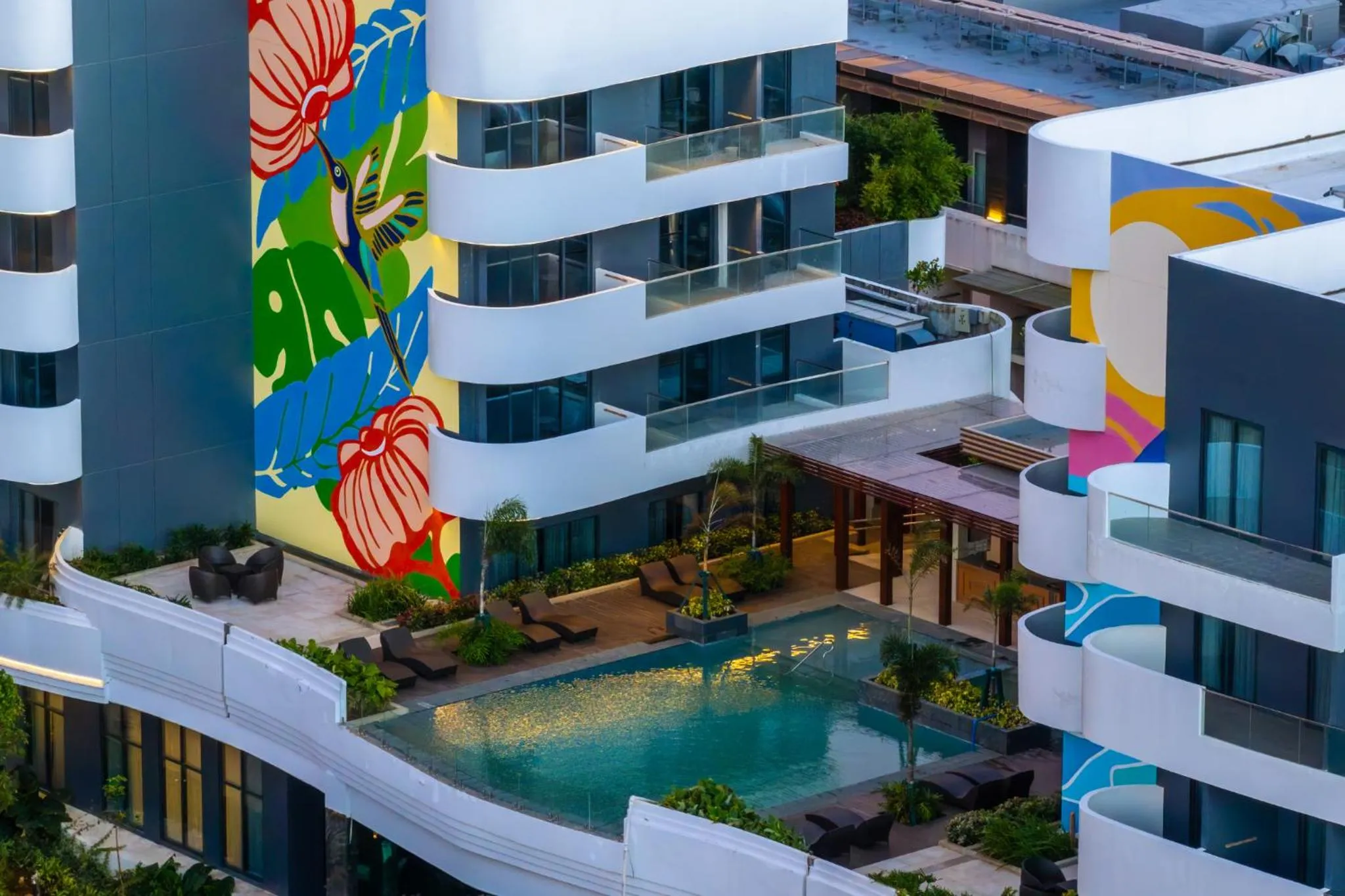 Property building in Chancellor Hotel Boracay