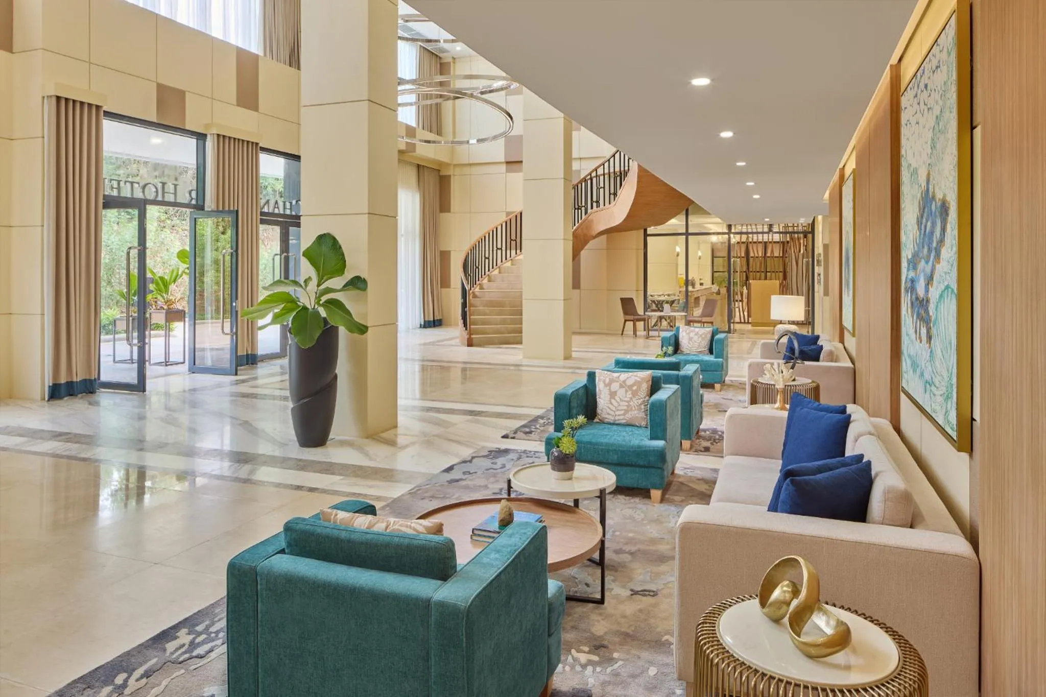 Lobby or reception in Chancellor Hotel Boracay