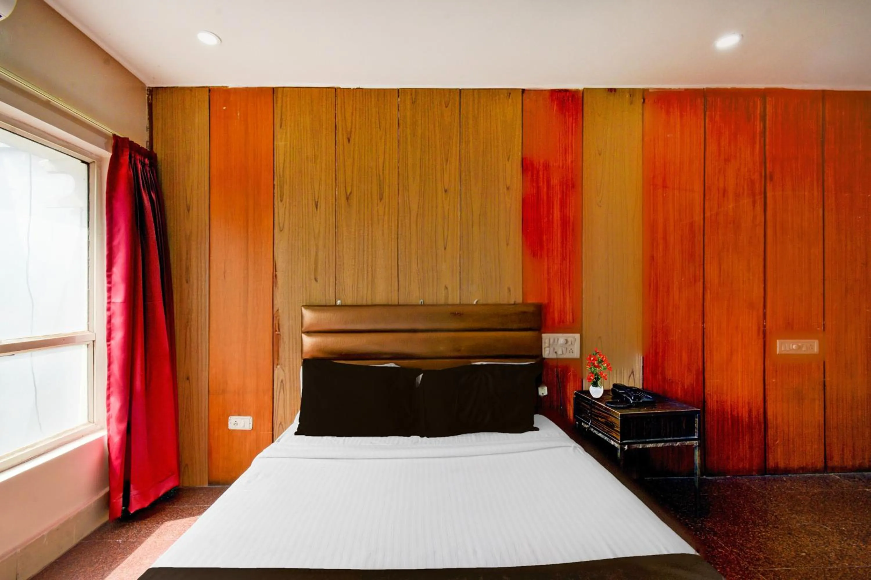 Bedroom, Bed in Townhouse Narayanaguda Metro Station Formerly Hotel Anshu Grand