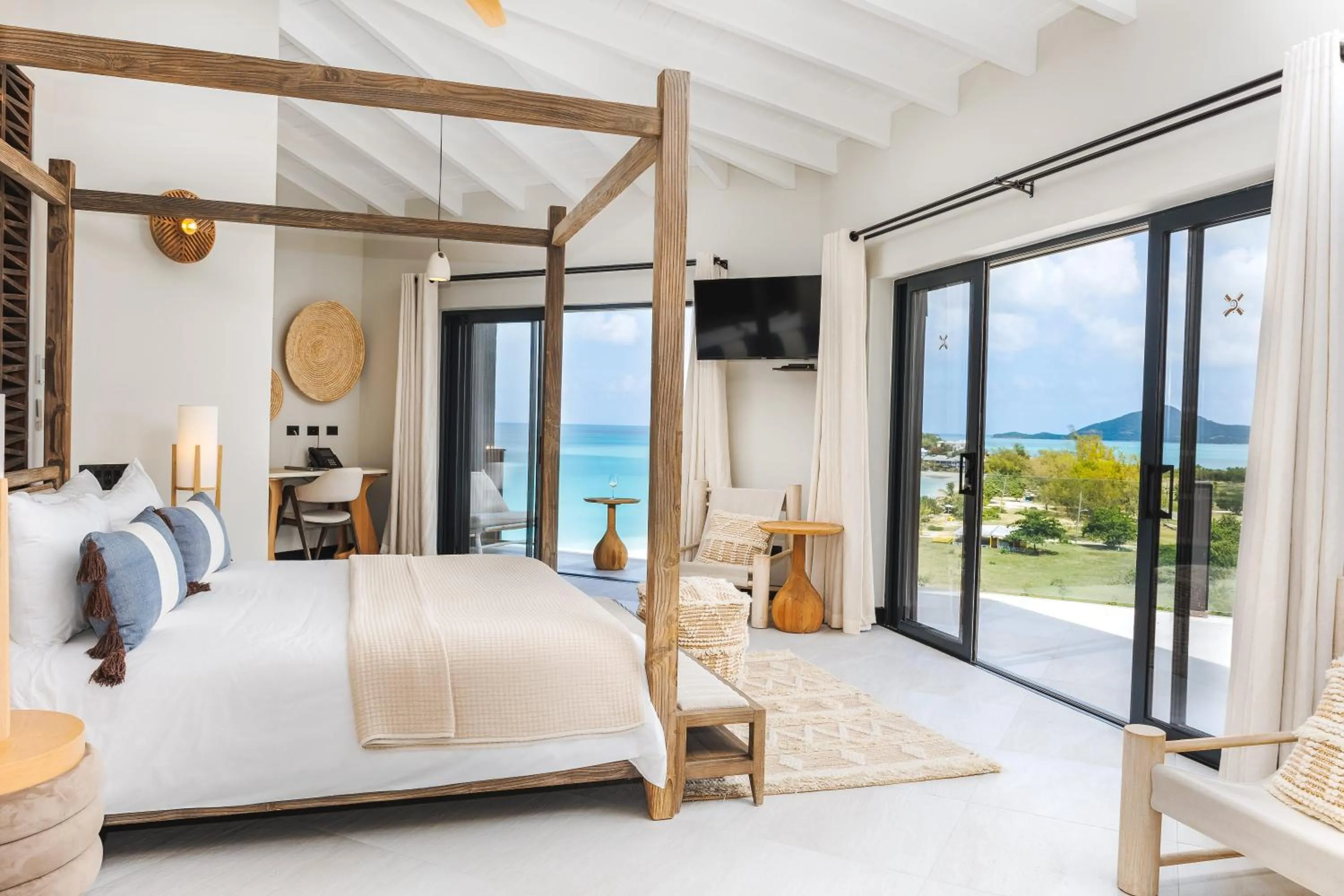 Bed in Tamarind Hills Resort & Villas