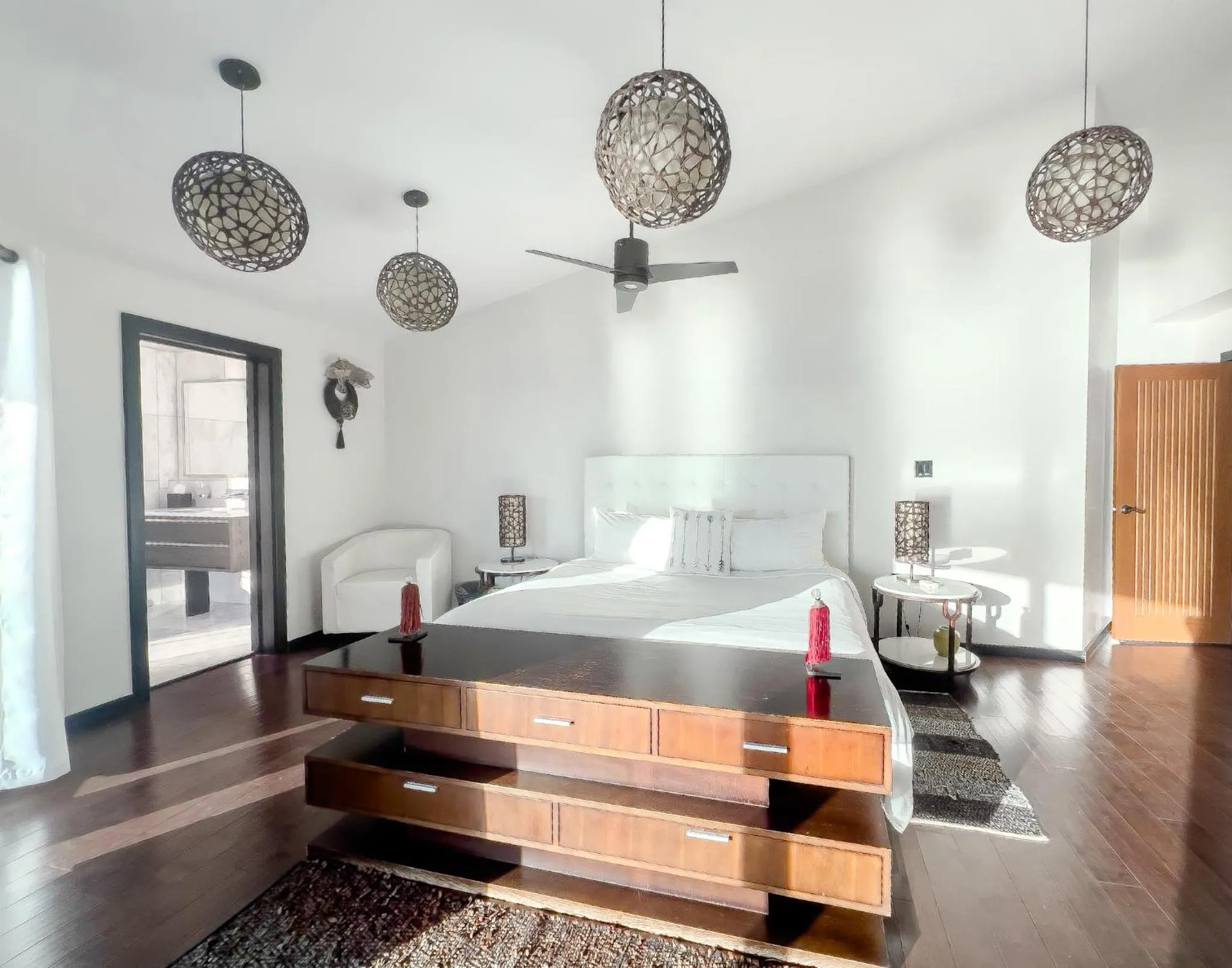 Bed in Tamarind Hills Resort & Villas