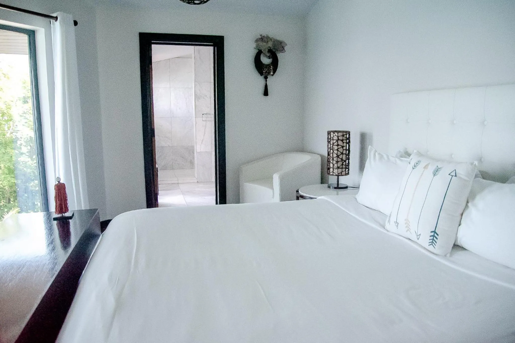 Bed in Tamarind Hills Resort & Villas