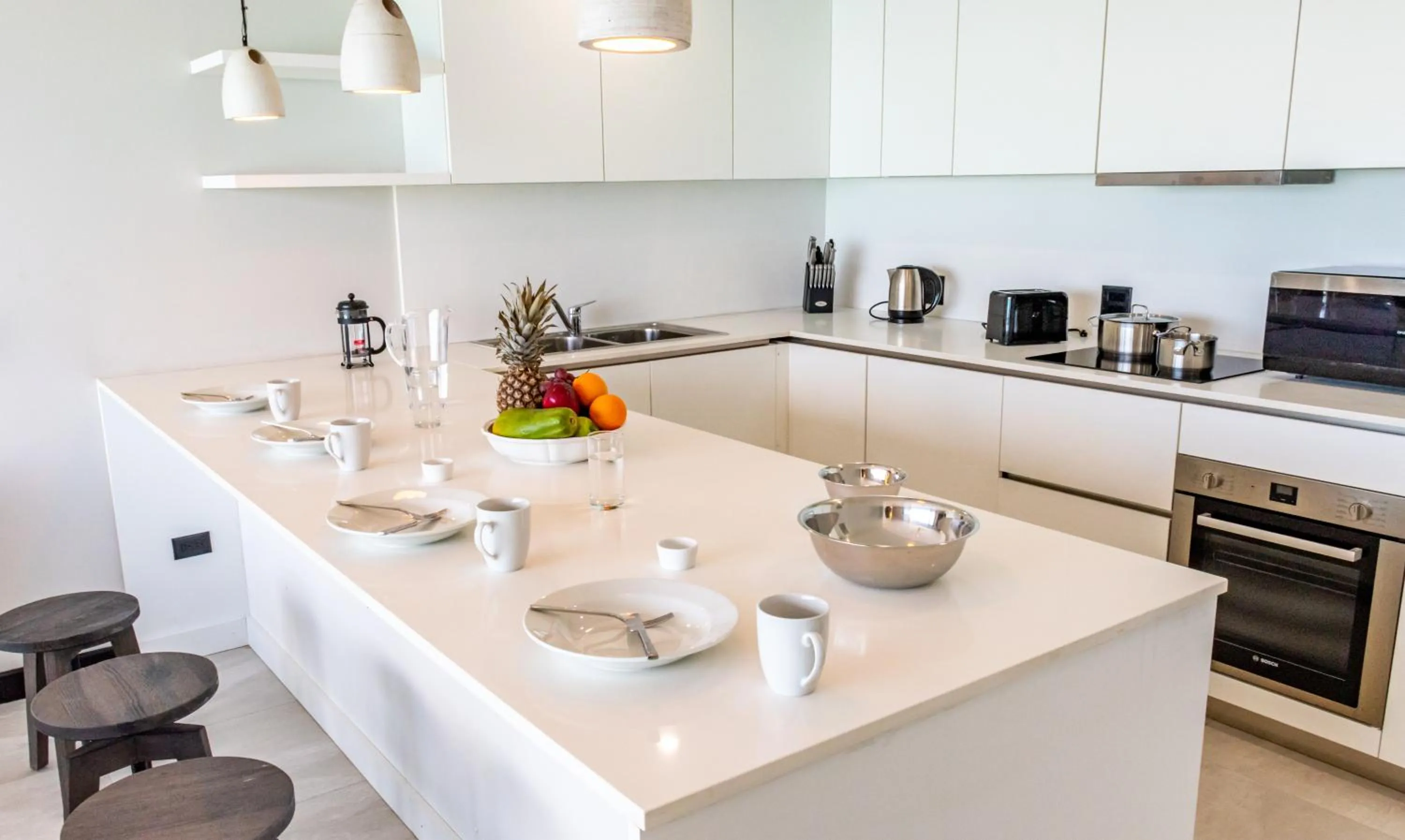 Kitchen or kitchenette in Tamarind Hills Resort & Villas