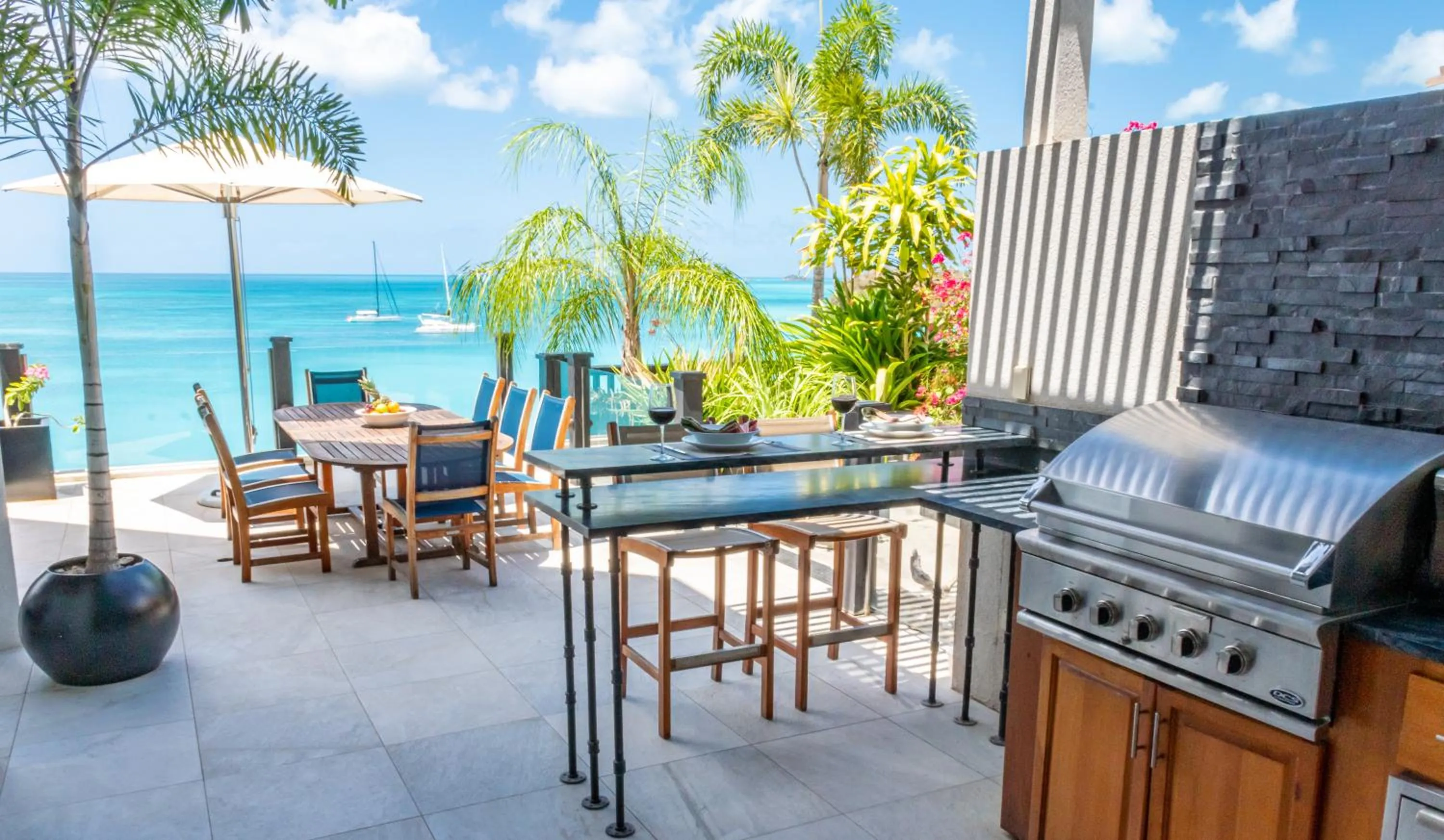 Patio in Tamarind Hills Resort & Villas