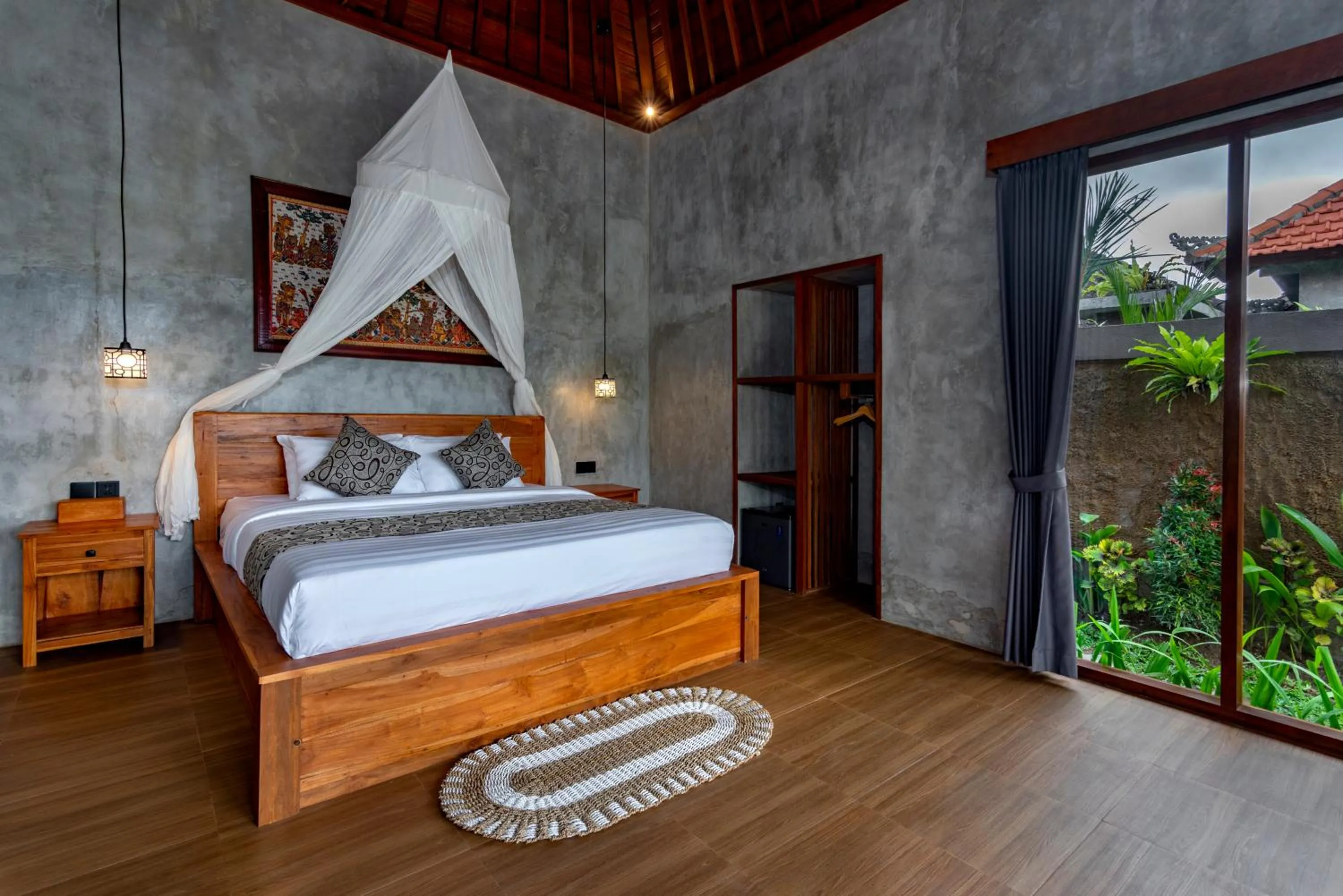 Bed in Seelong Villa Ubud by Dhananjaya Hospitality