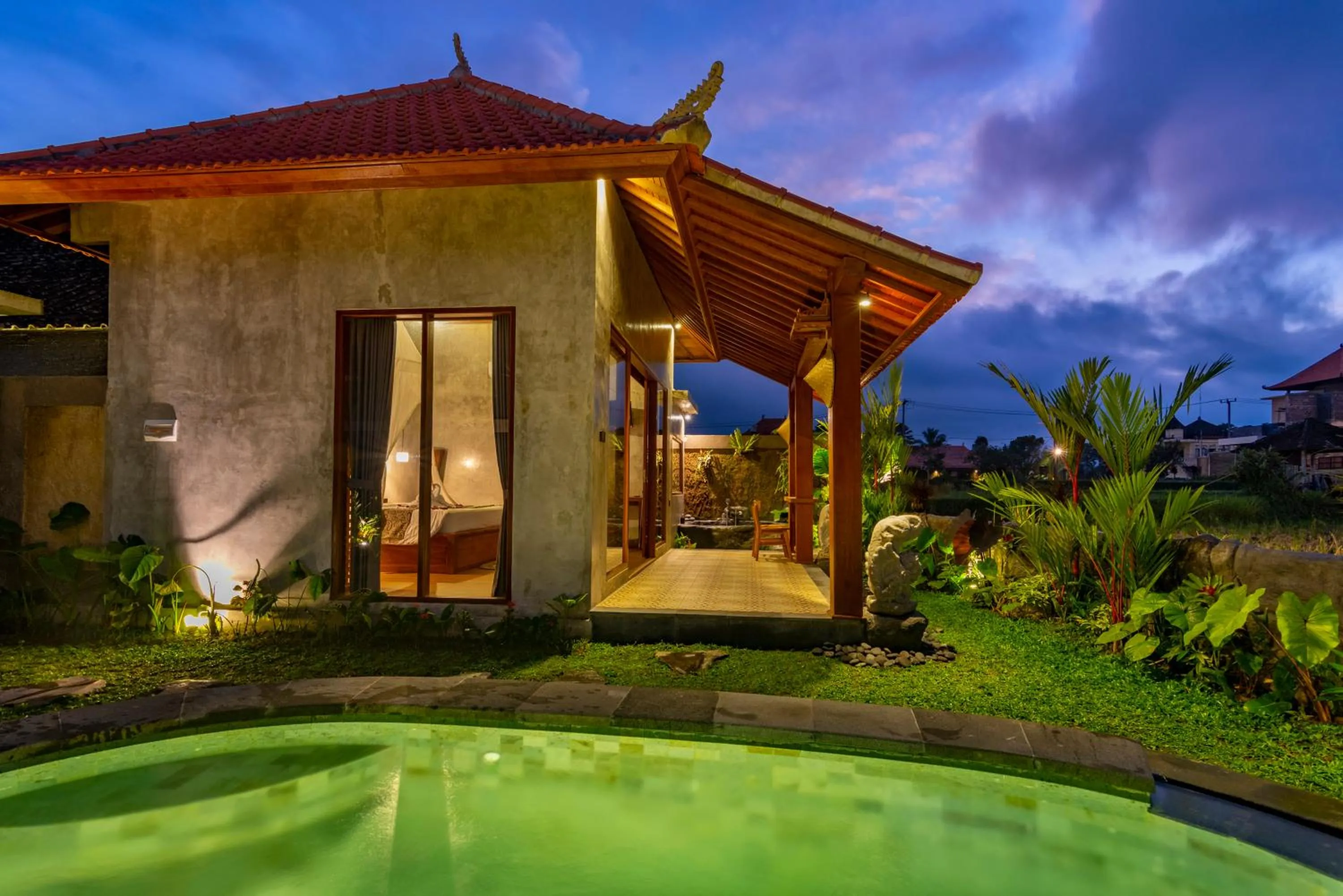 Natural landscape in Seelong Villa Ubud by Dhananjaya Hospitality