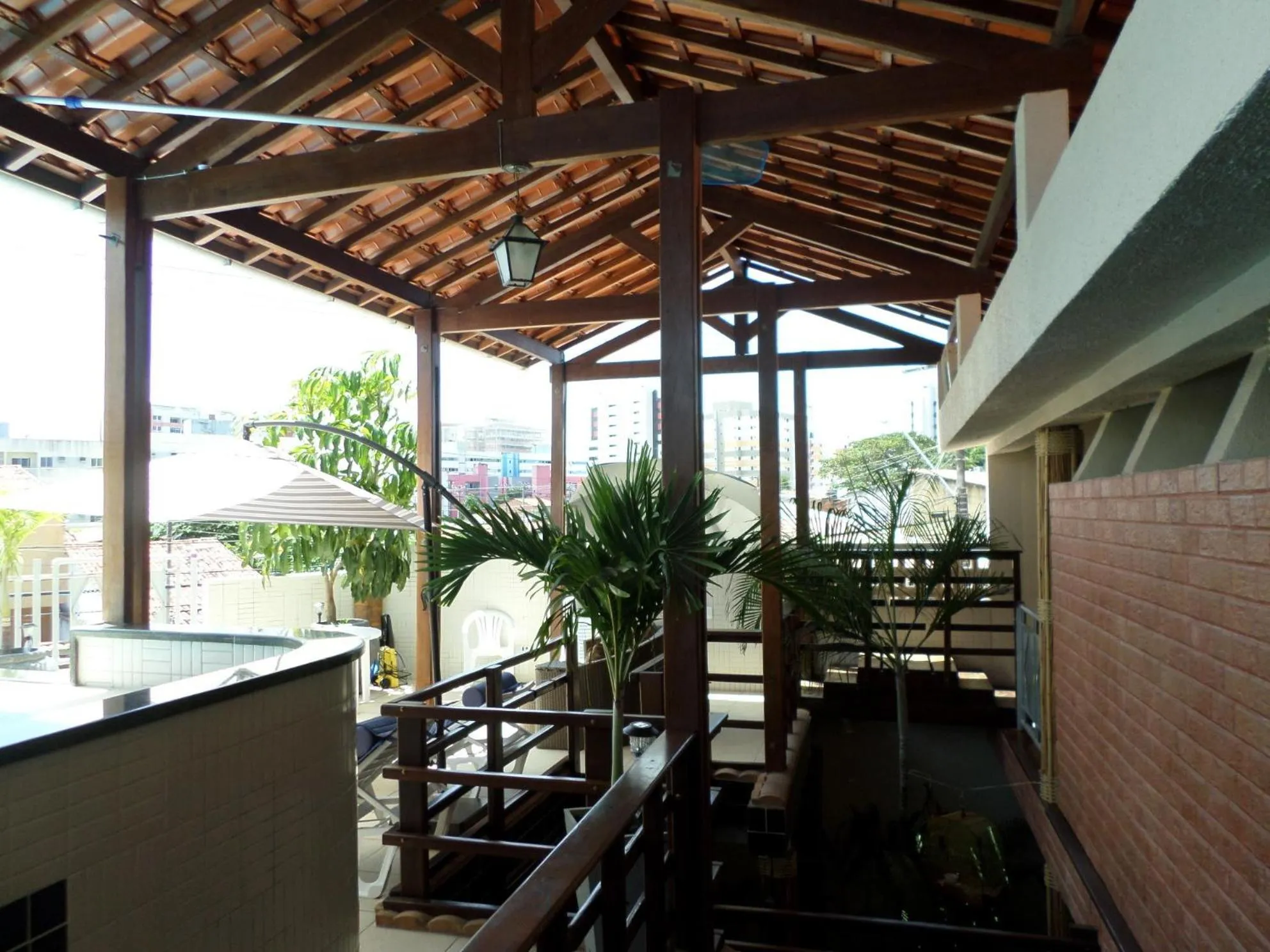Balcony/Terrace in Pousada Terra Garrida