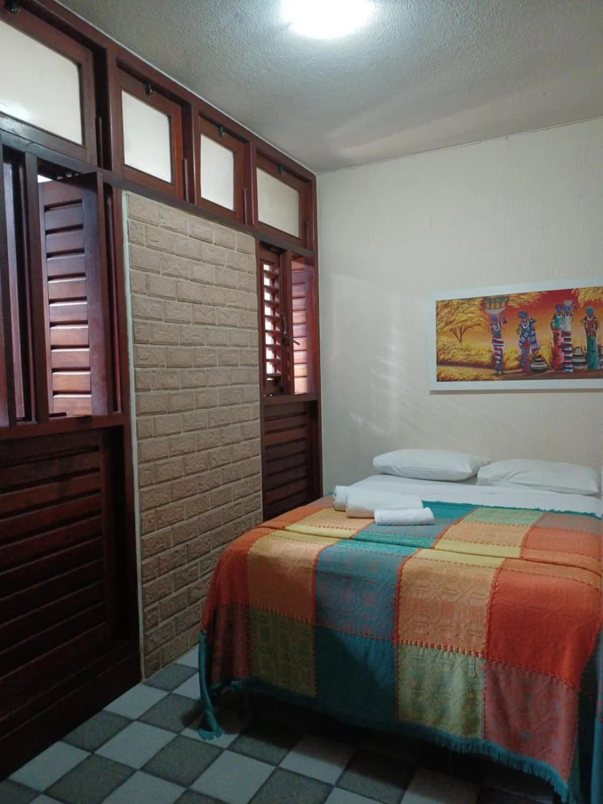 Bed in Pousada Terra Garrida