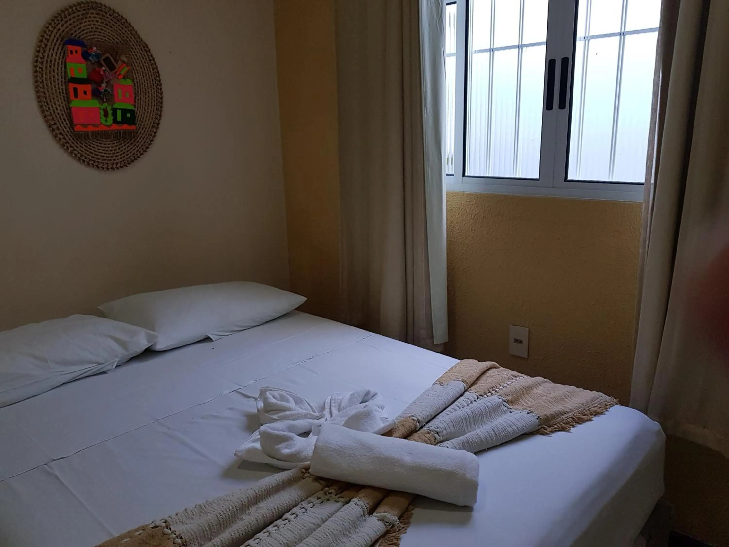 Bed in Pousada Terra Garrida