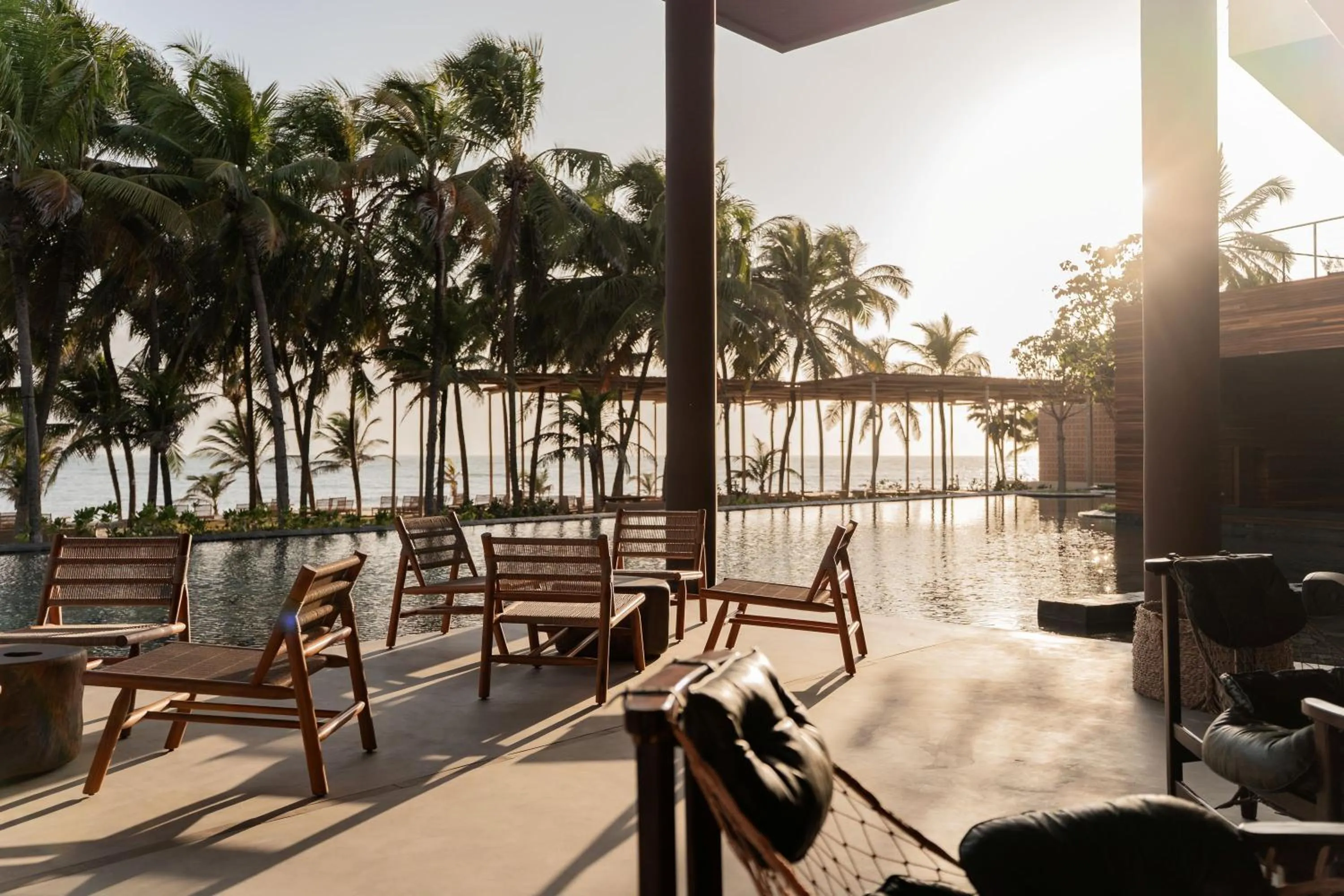 Patio in Mana Cumbuco Hotel