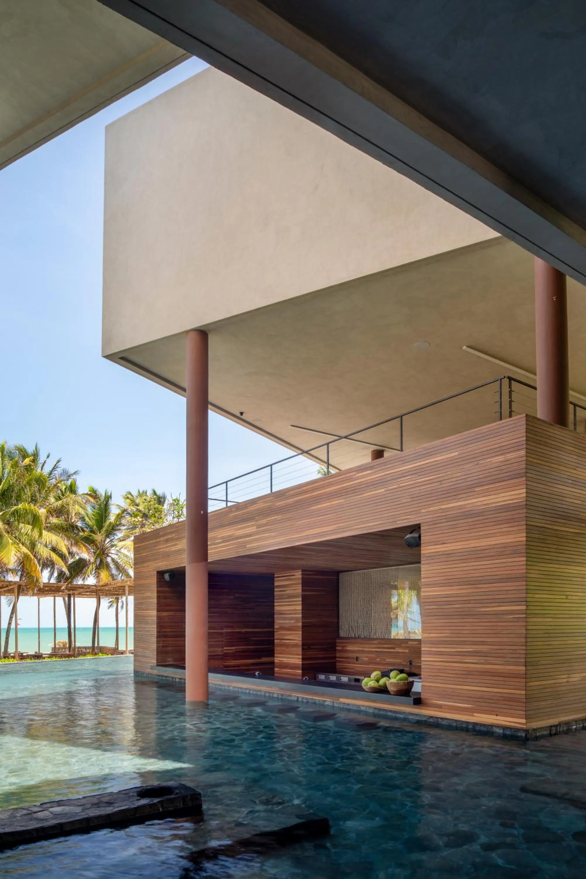 Swimming pool in Mana Cumbuco Hotel