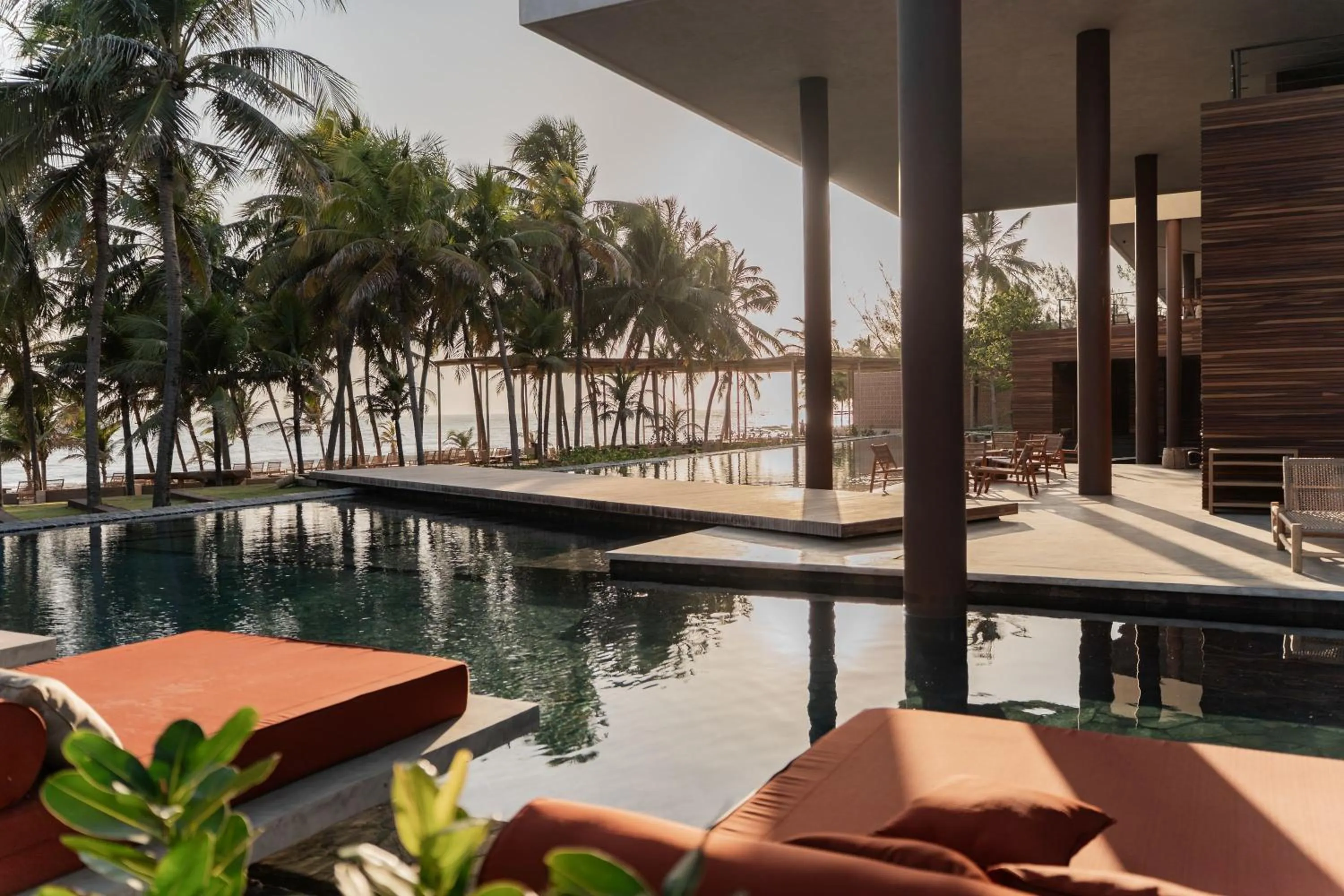 Pool view in Mana Cumbuco Hotel