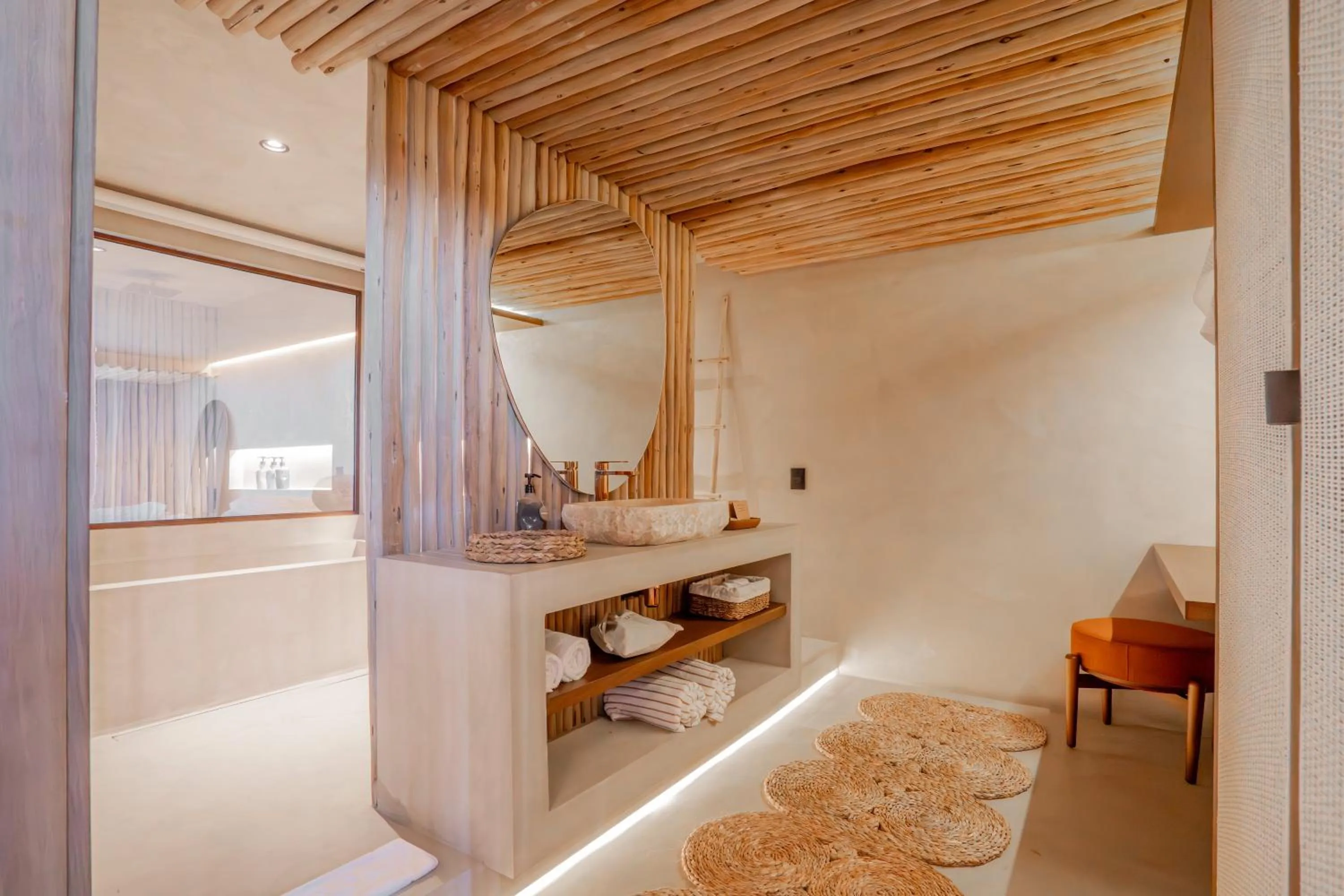 Bathroom in Mana Cumbuco Hotel