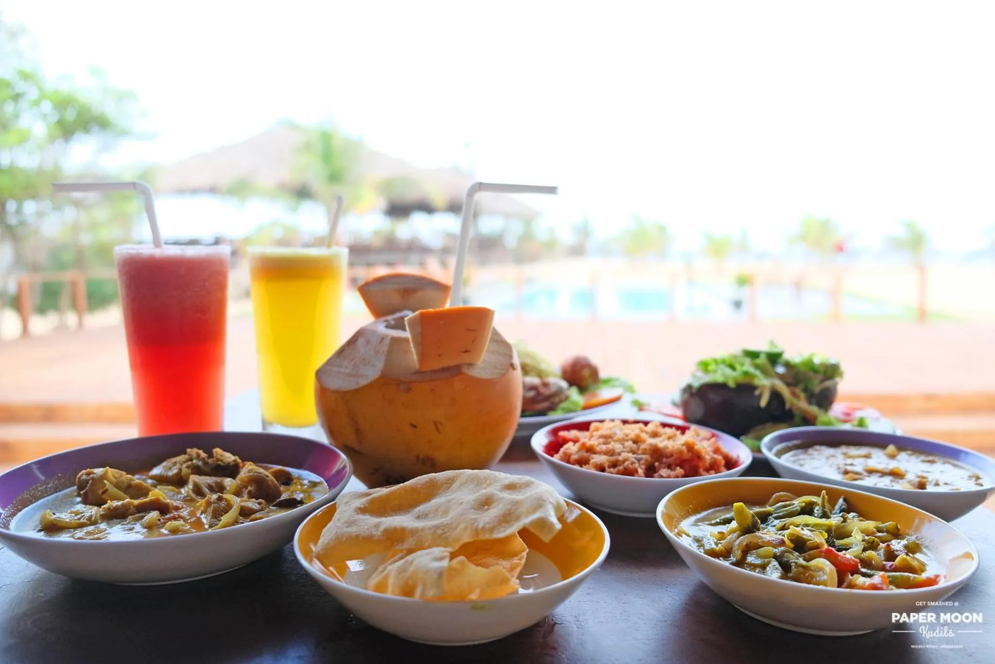 Lunch in Paper Moon Kudils