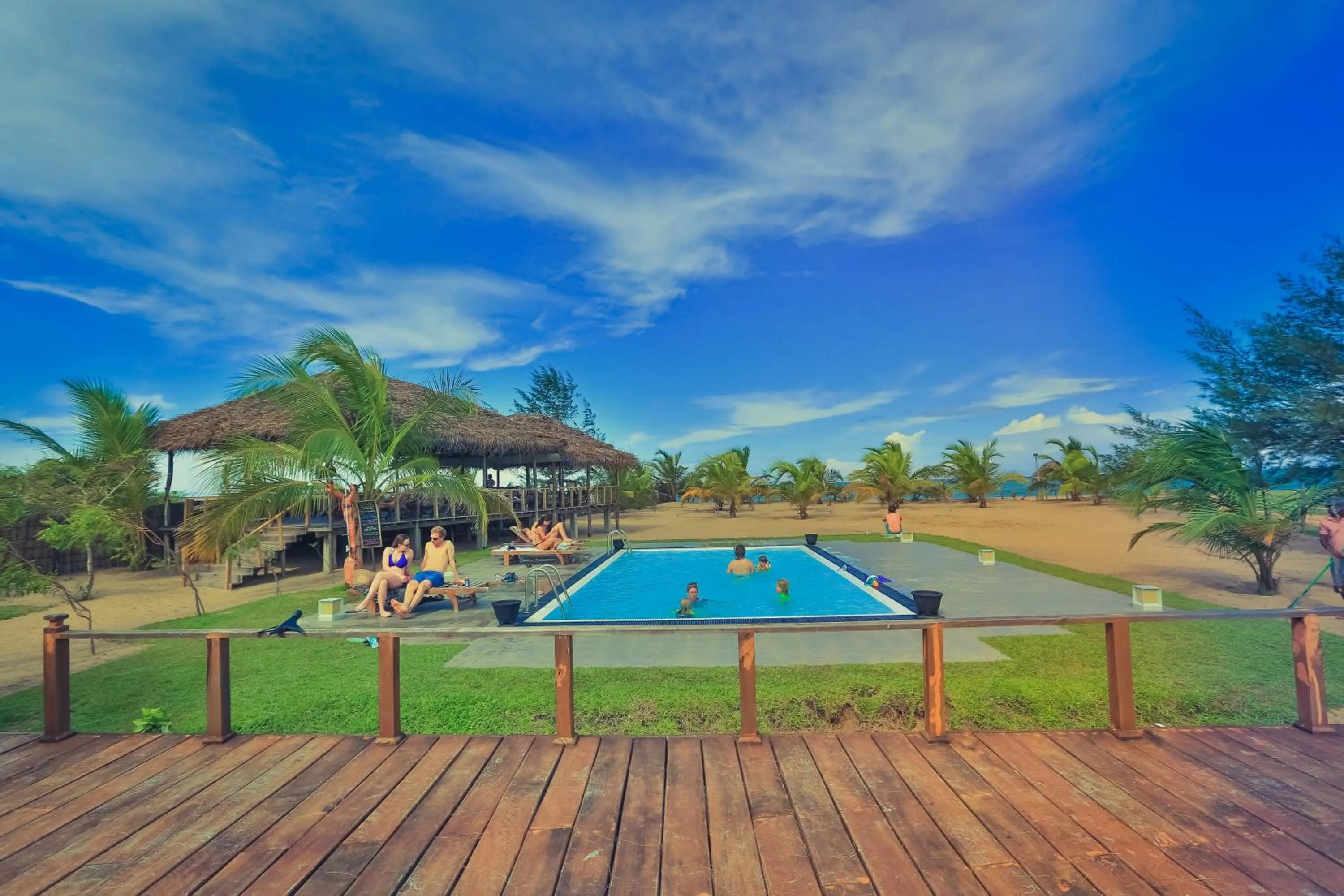 Patio in Paper Moon Kudils