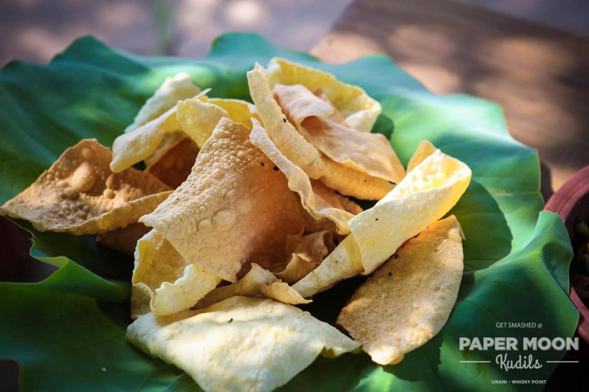 Food in Paper Moon Kudils