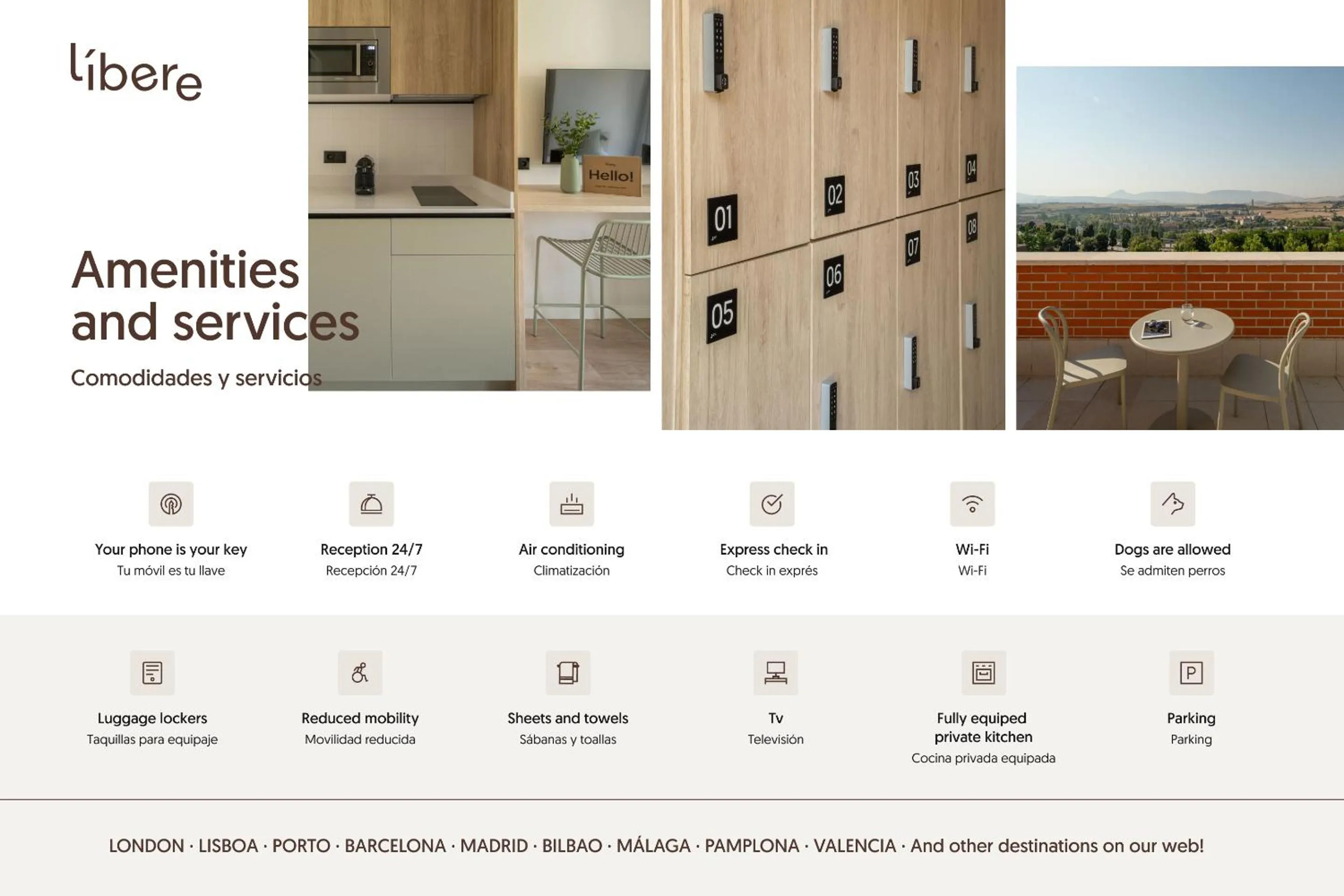 Text overlay in Líbere Pamplona Universidad