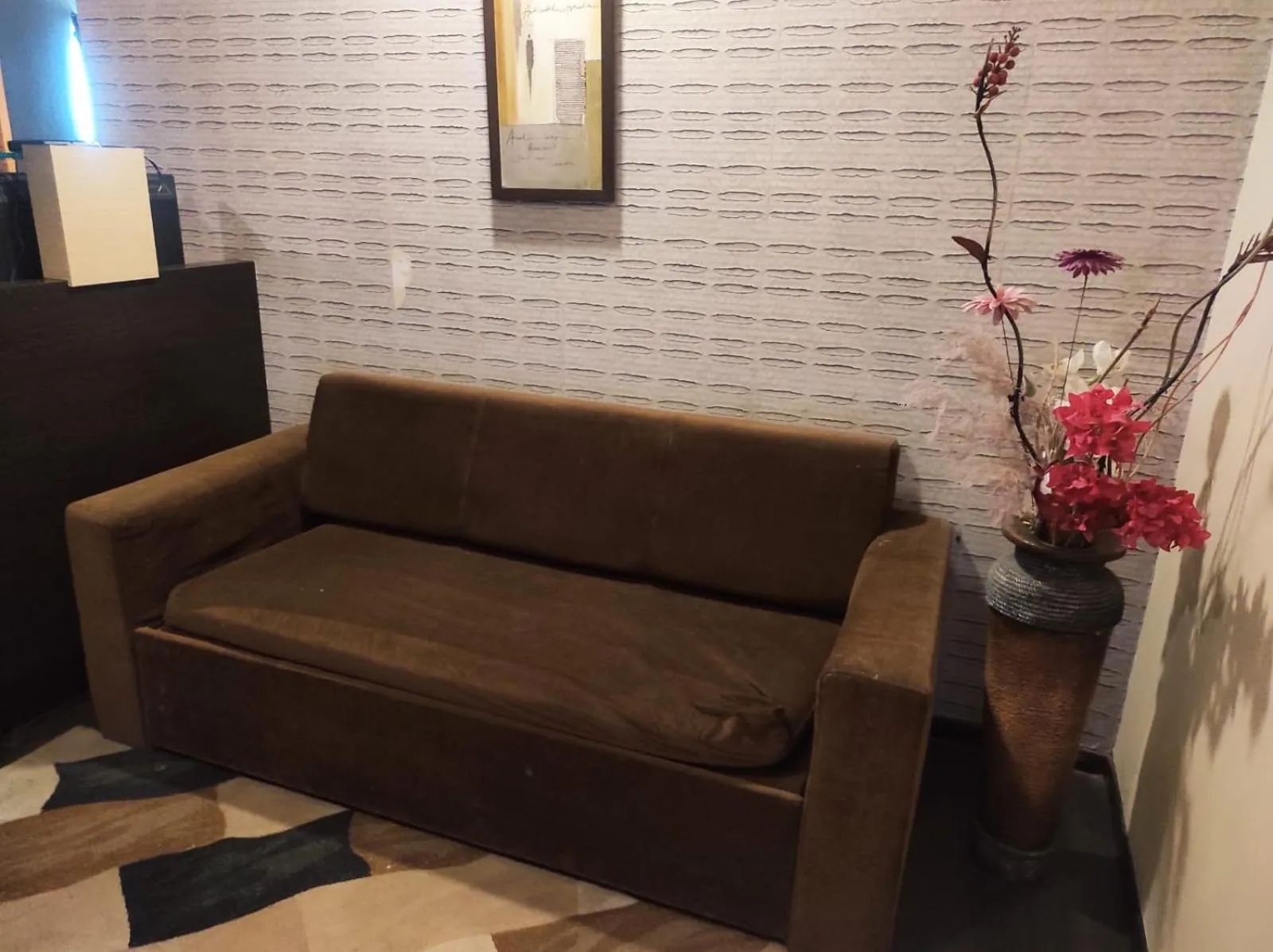 Seating area in Hotel Vaishnavi