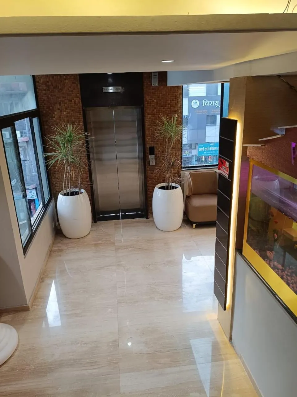 Lobby or reception in Hotel Vaishnavi