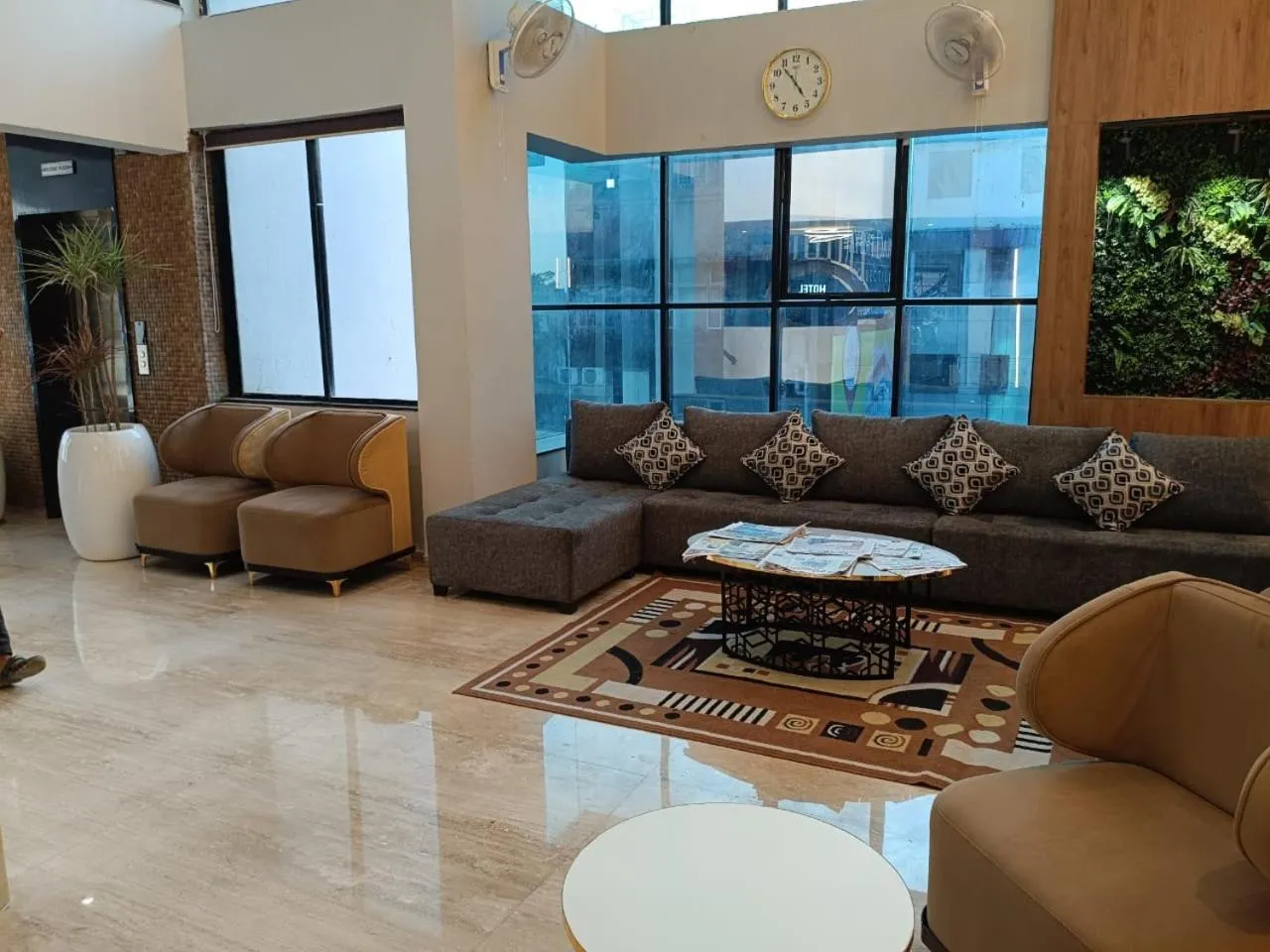 Lobby or reception in Hotel Vaishnavi