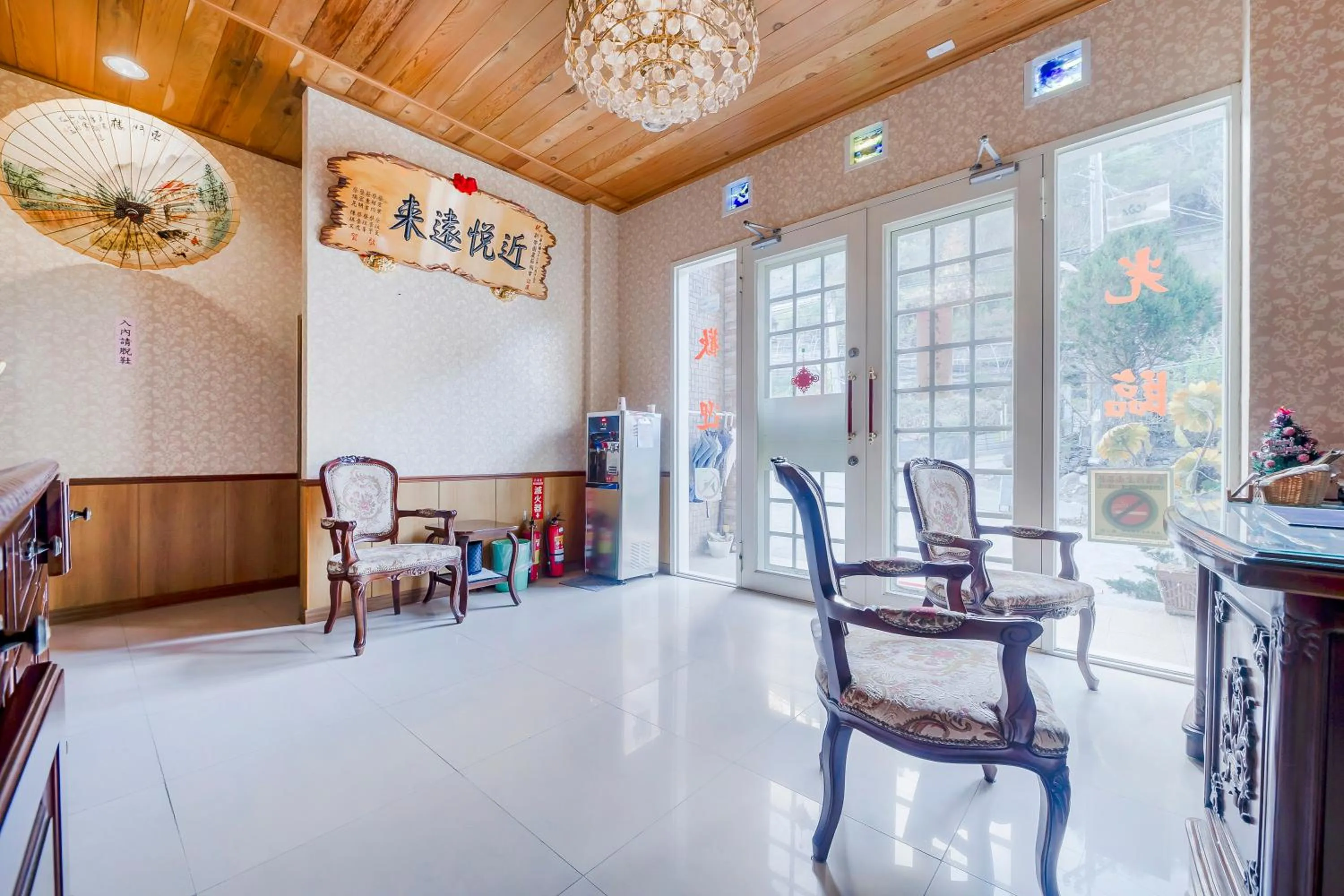 Lobby or reception in Chingjing New Paradise B&B