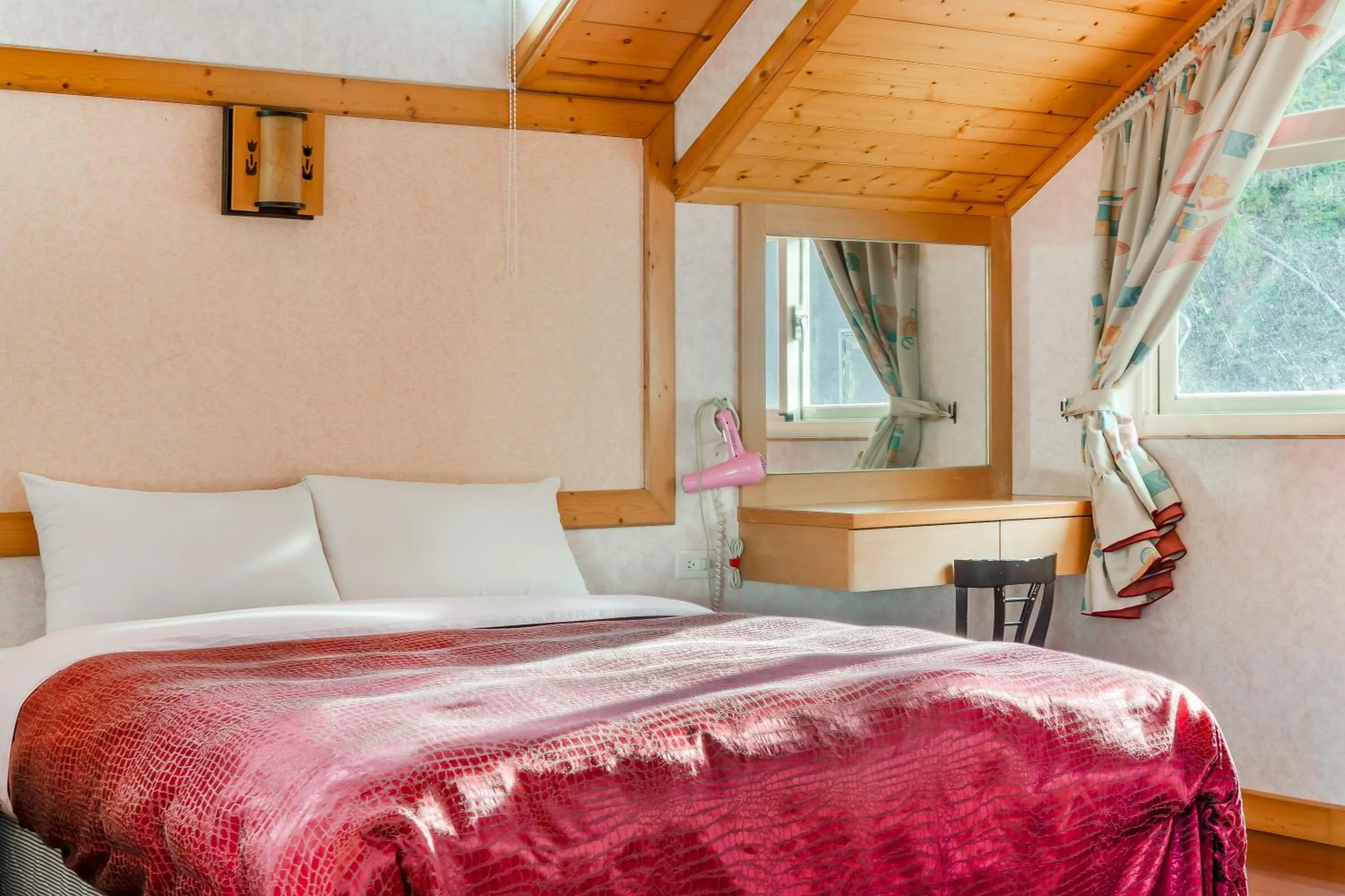 Bed in Chingjing New Paradise B&B