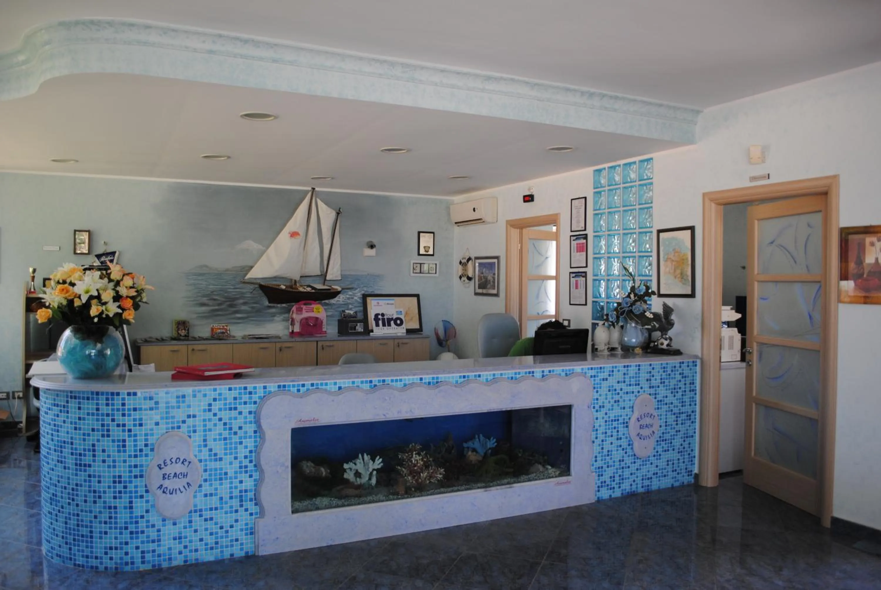 Lobby or reception, Lobby/Reception in Villaggio & Residence Club Aquilia