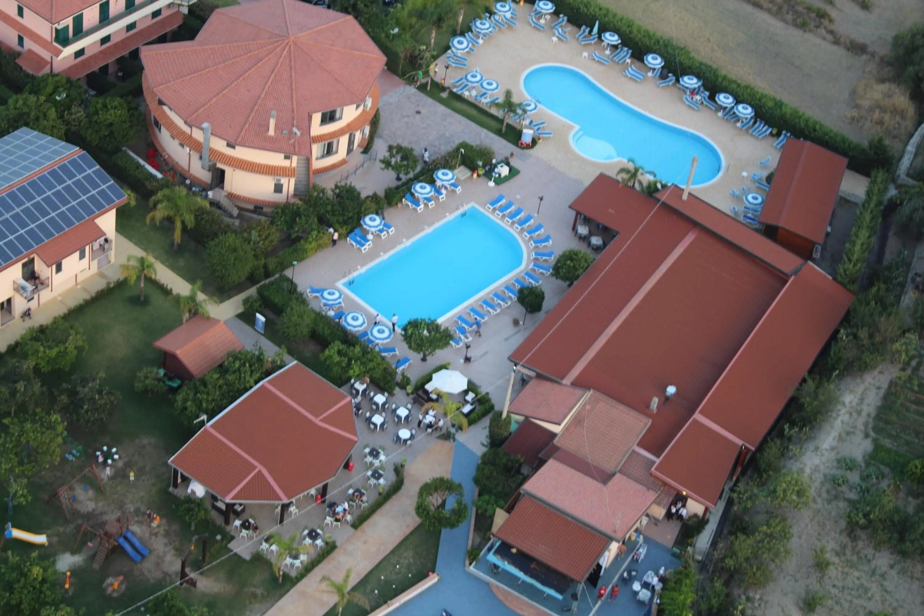 Bird's eye view, Bird's-eye View in Villaggio & Residence Club Aquilia