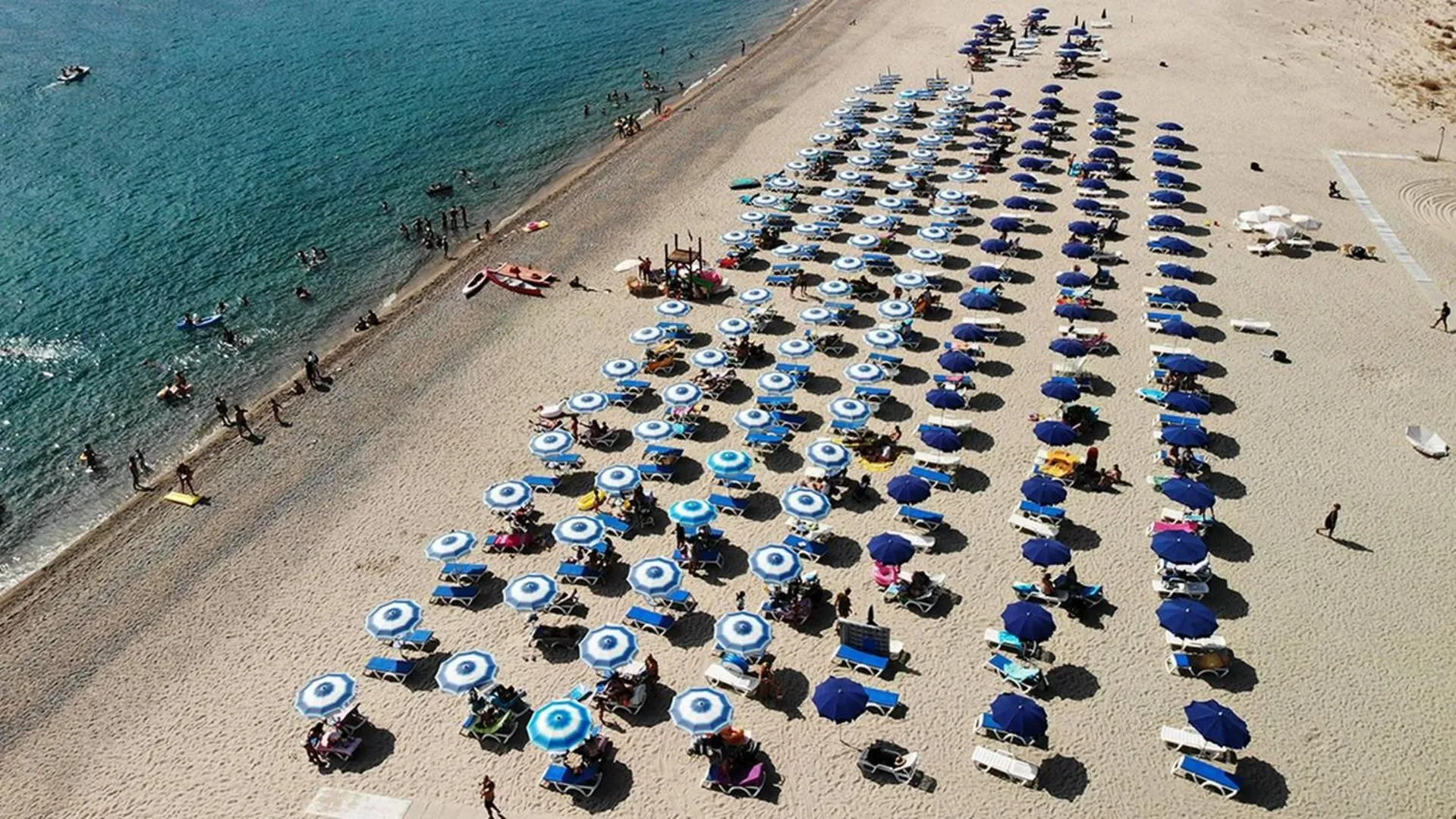 Beach in Villaggio & Residence Club Aquilia